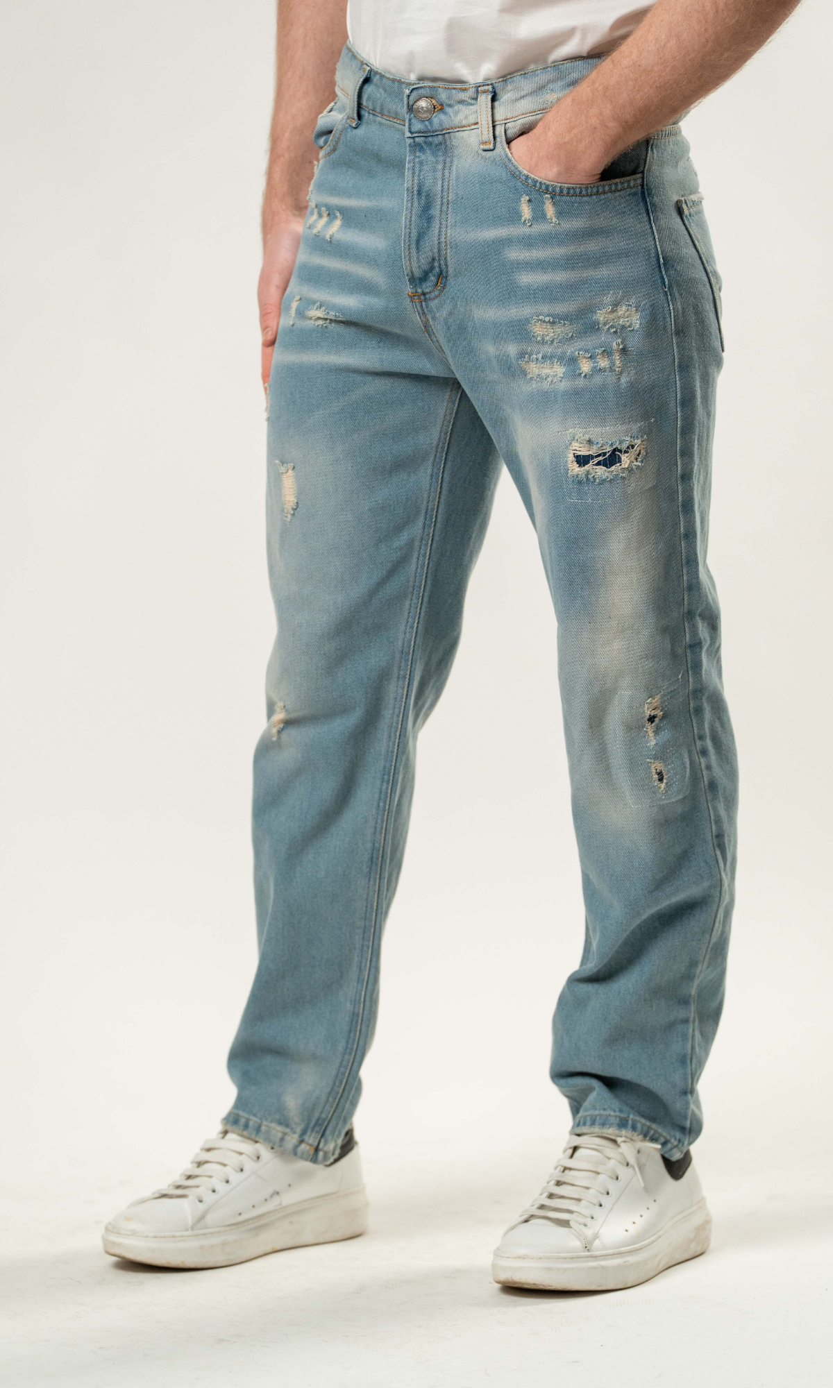 Jeans baggy destroy - ADM revolution