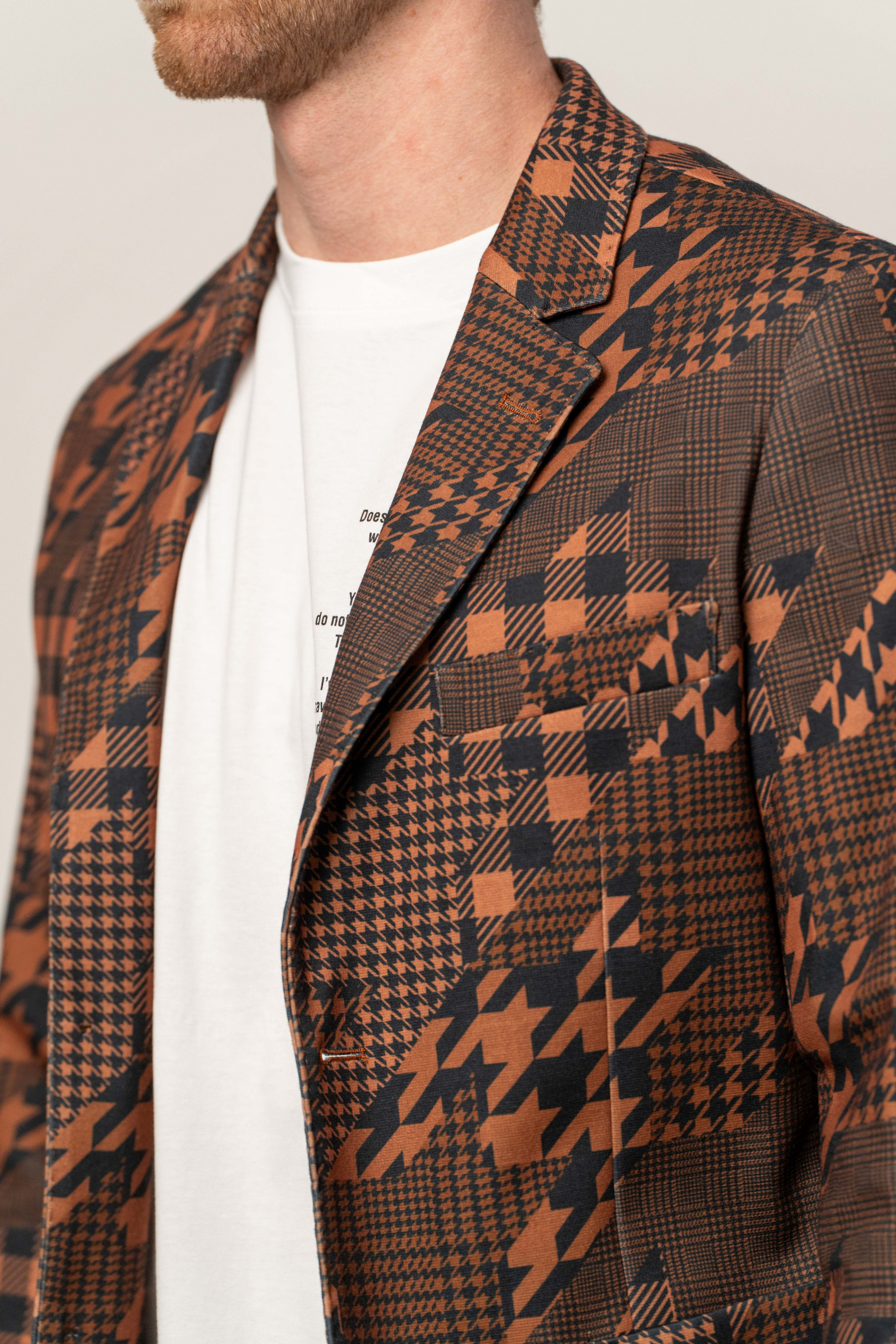 Giacca punto Milano fantasia – Karl Mommoo