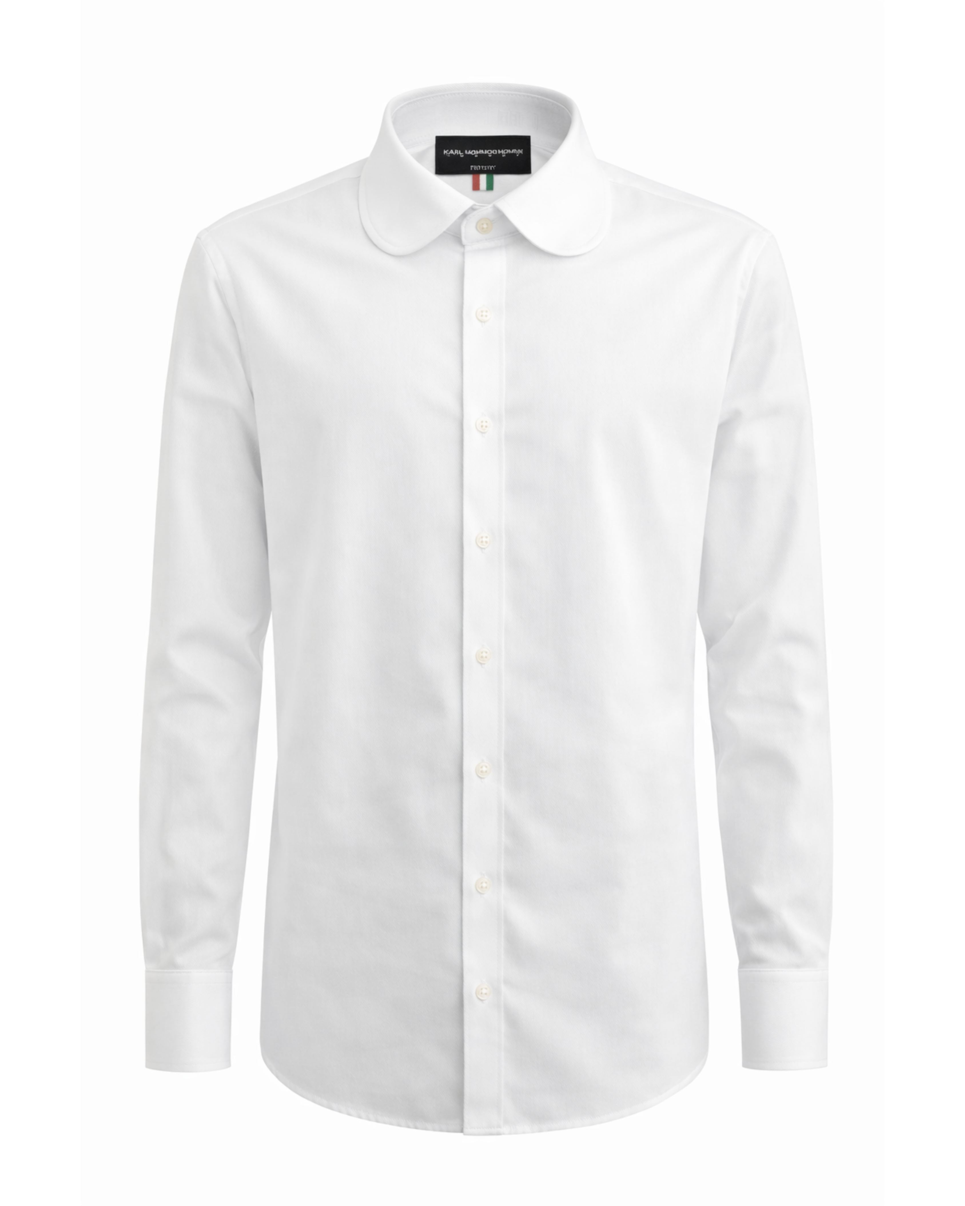 Camicia Uomo Collo Rotondo