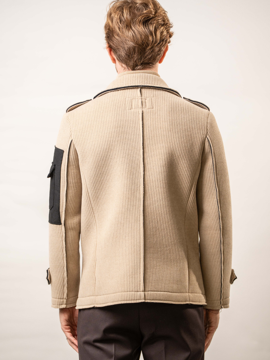 Cappotto in ciniglia taglio vivo – Karl Mommoo