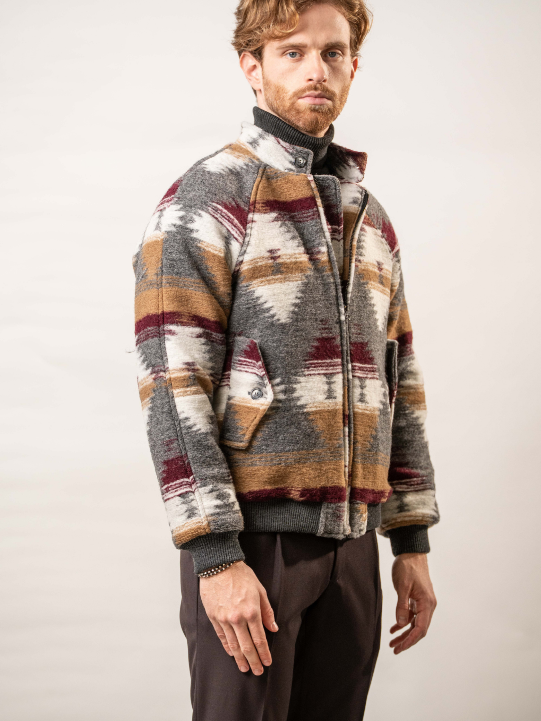 Giubbino fantasia etnica – Karl Mommoo