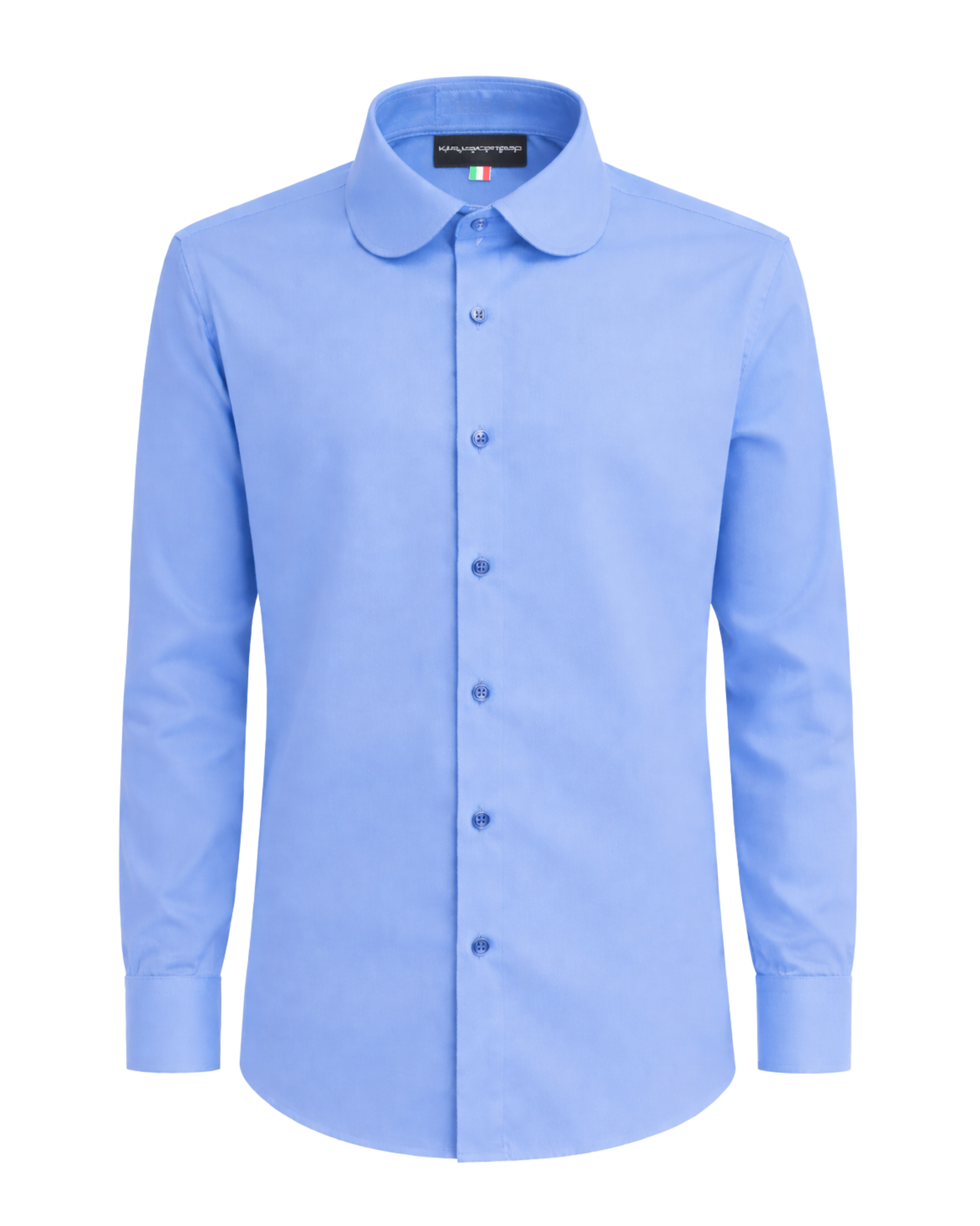 Camicia Uomo Collo Rotondo