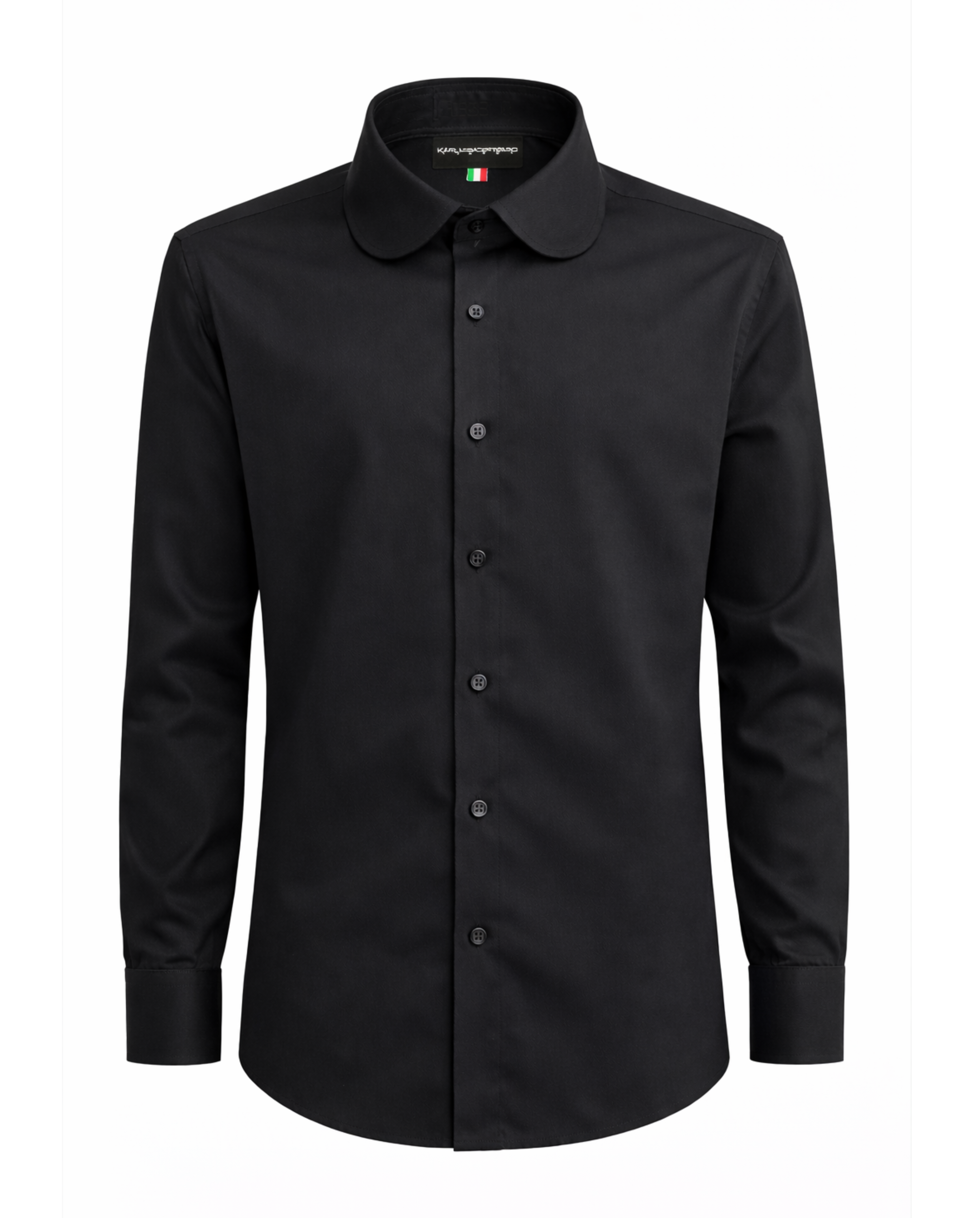 Camicia Uomo Collo Rotondo