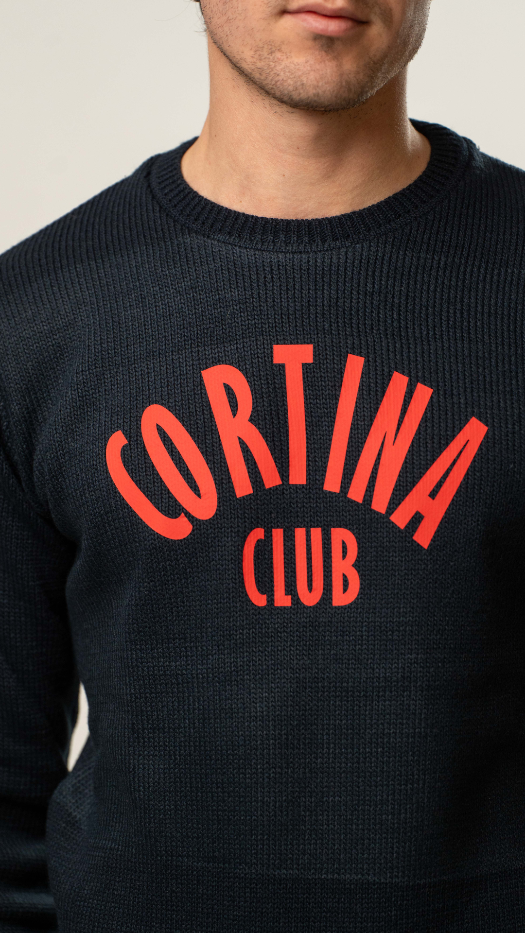 Maglia girocollo Cortina Club