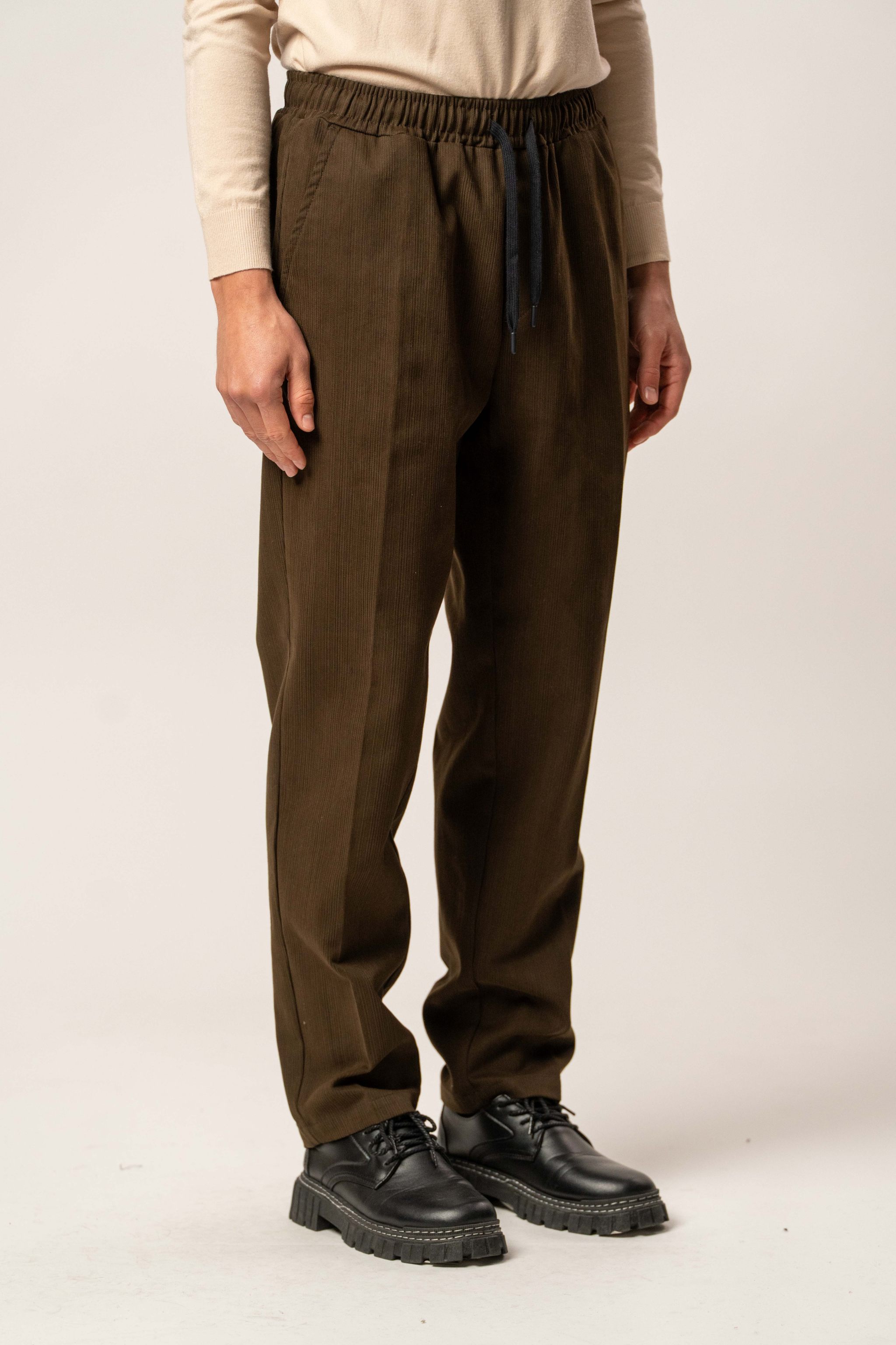 Pantalone Lose Fit con laccio