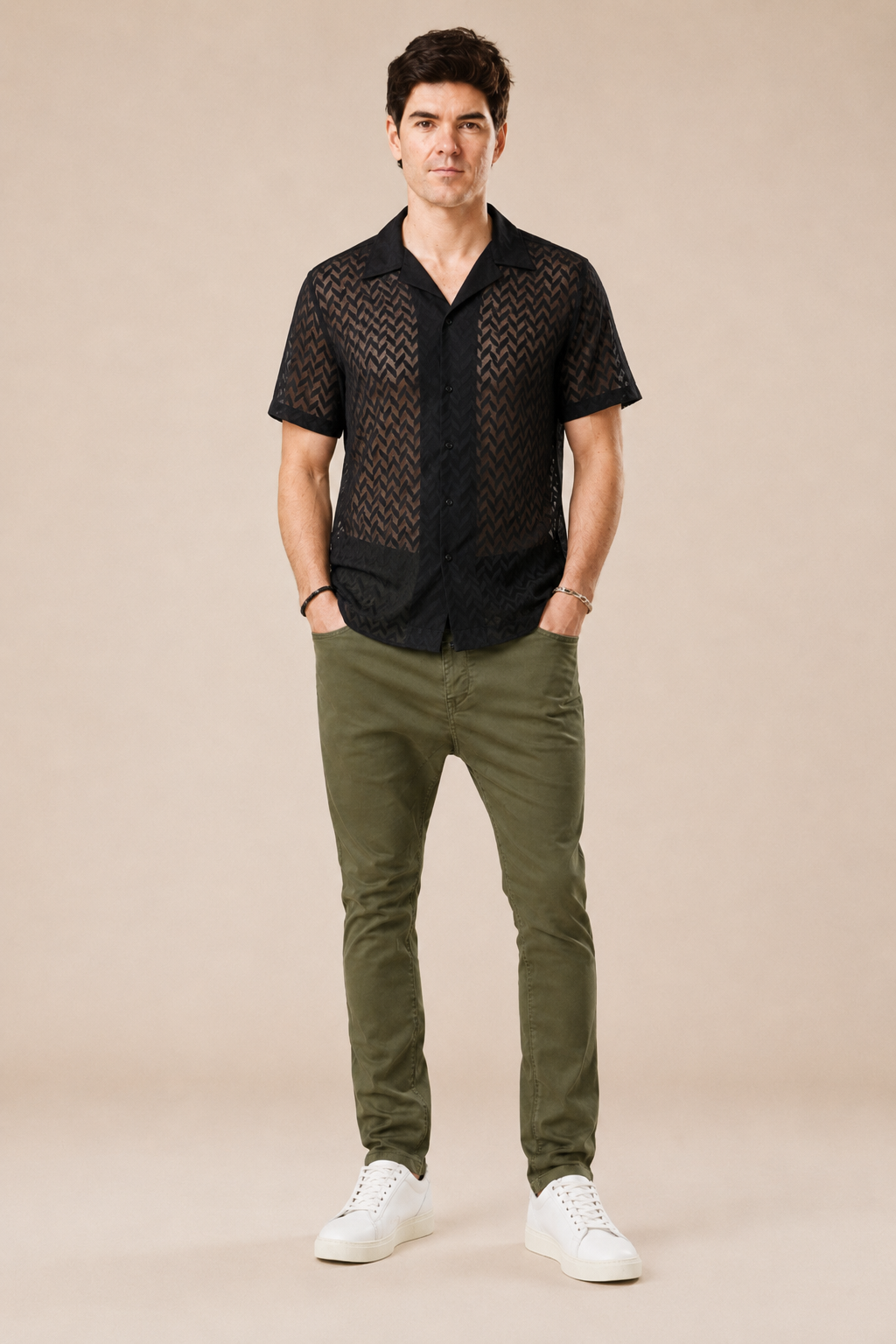 Camicia Bowling 100% Viscosa
