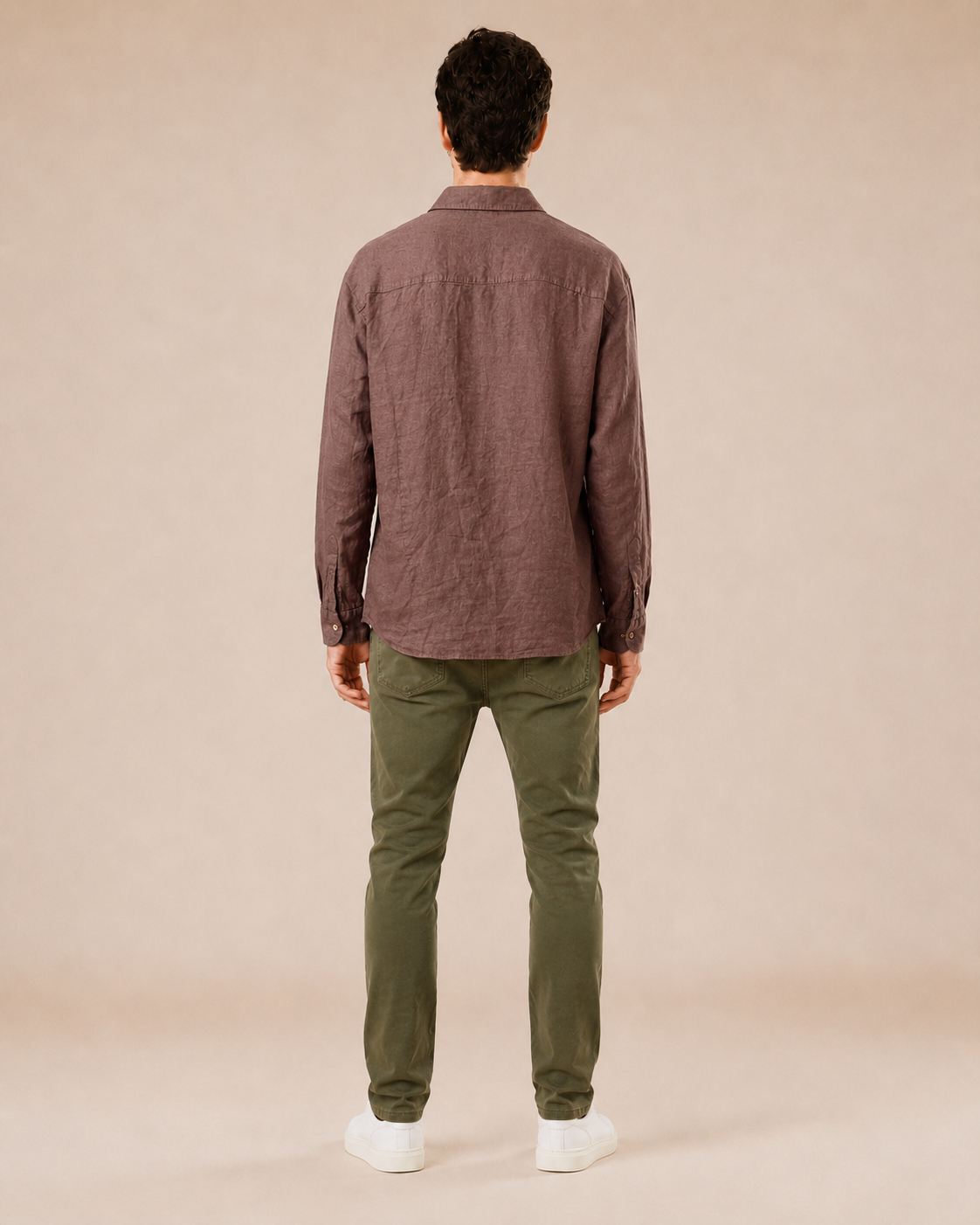 Camicia Normal fit 100% lavato con bottoni mix