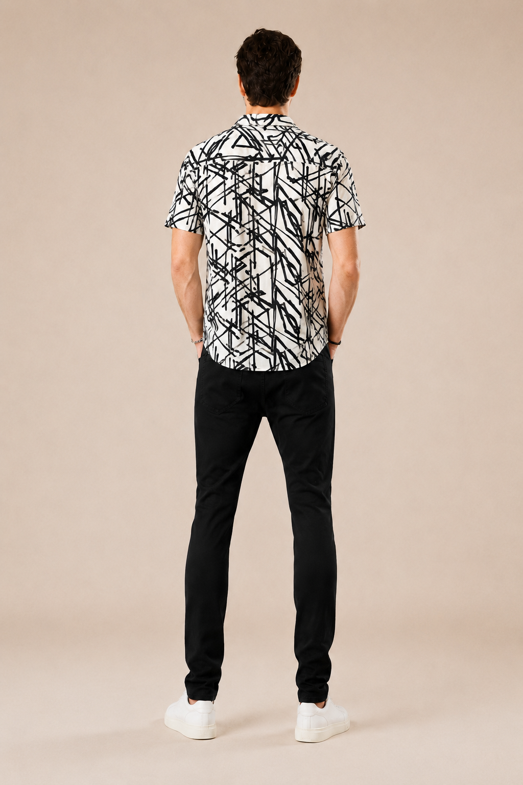 Camicia Bowling 100% viscosa