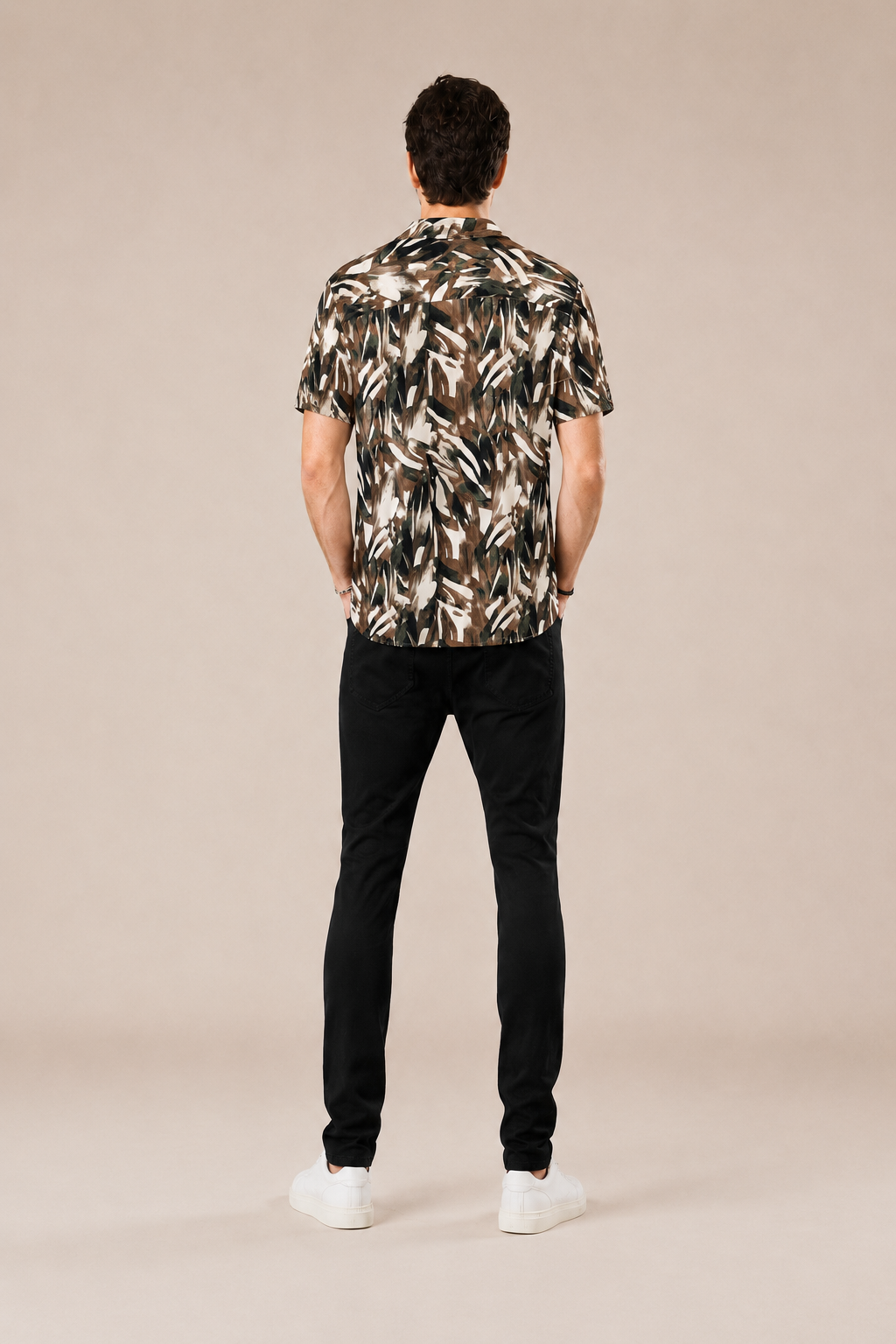 Camicia Bowling 100% viscosa