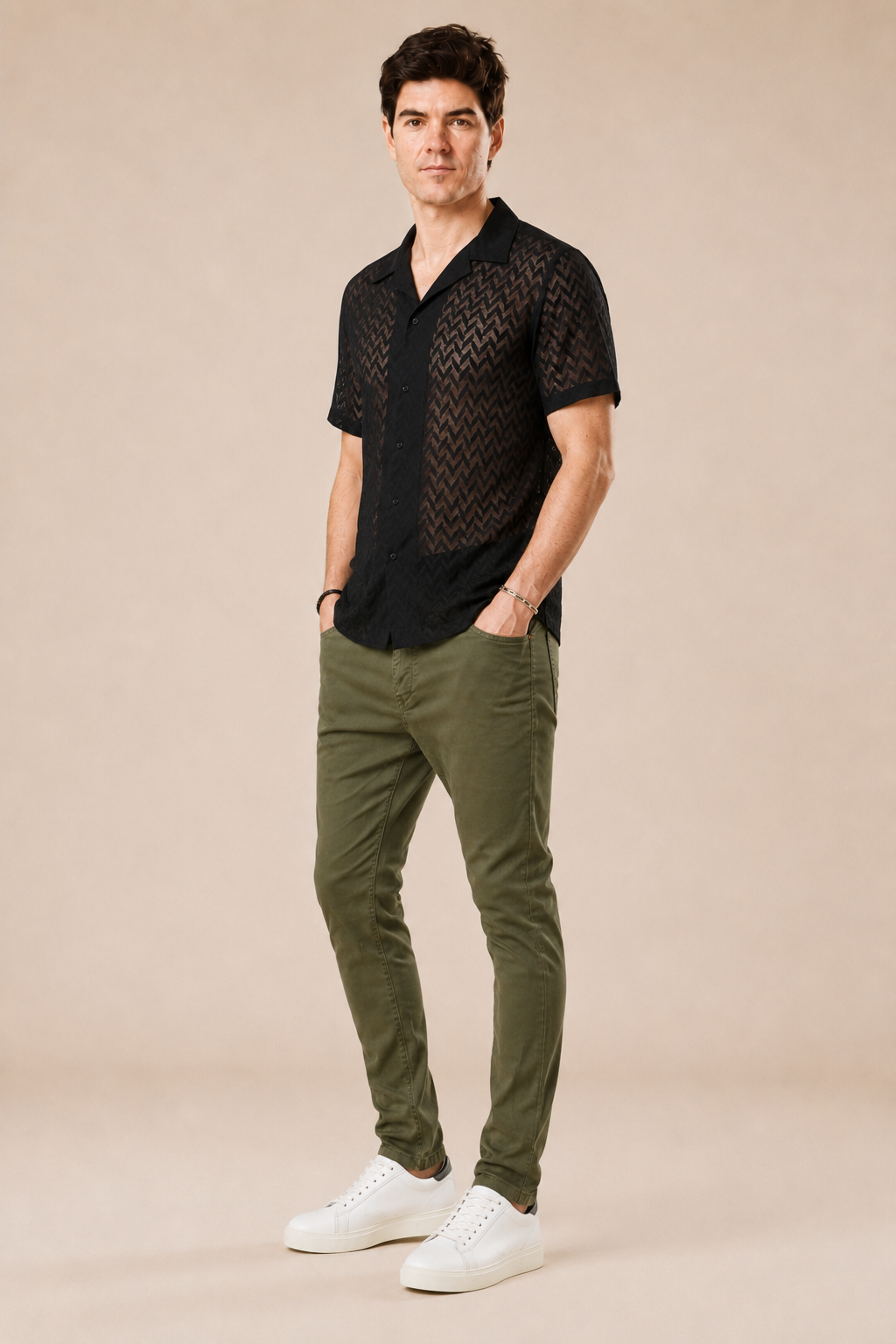 Camicia Bowling 100% Viscosa