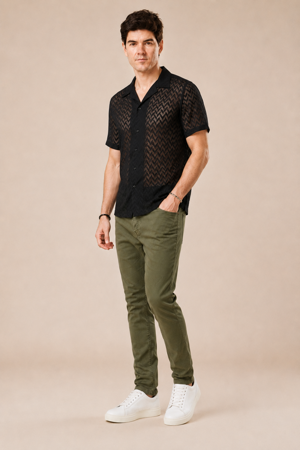 Camicia Bowling 100% Viscosa