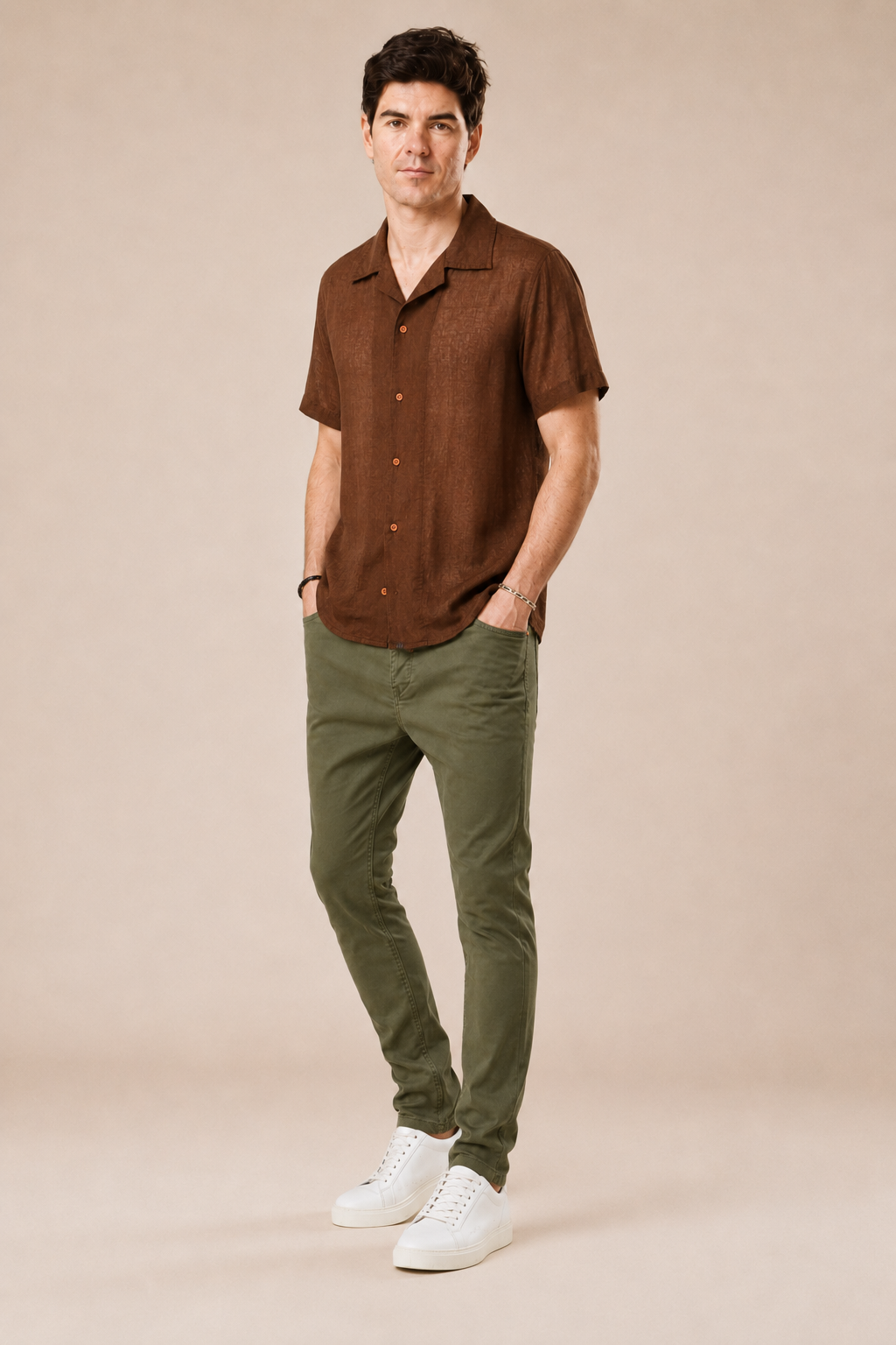 Camicia Bowling 100% Cotone