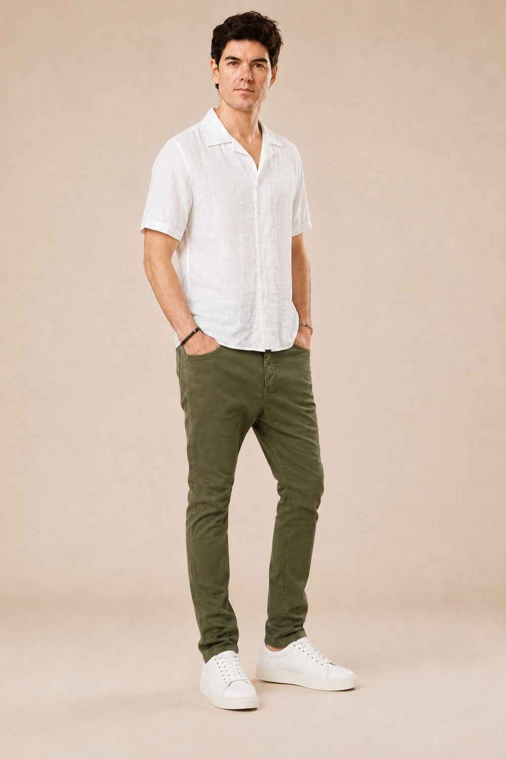 Camicia Bowling 100% Cotone