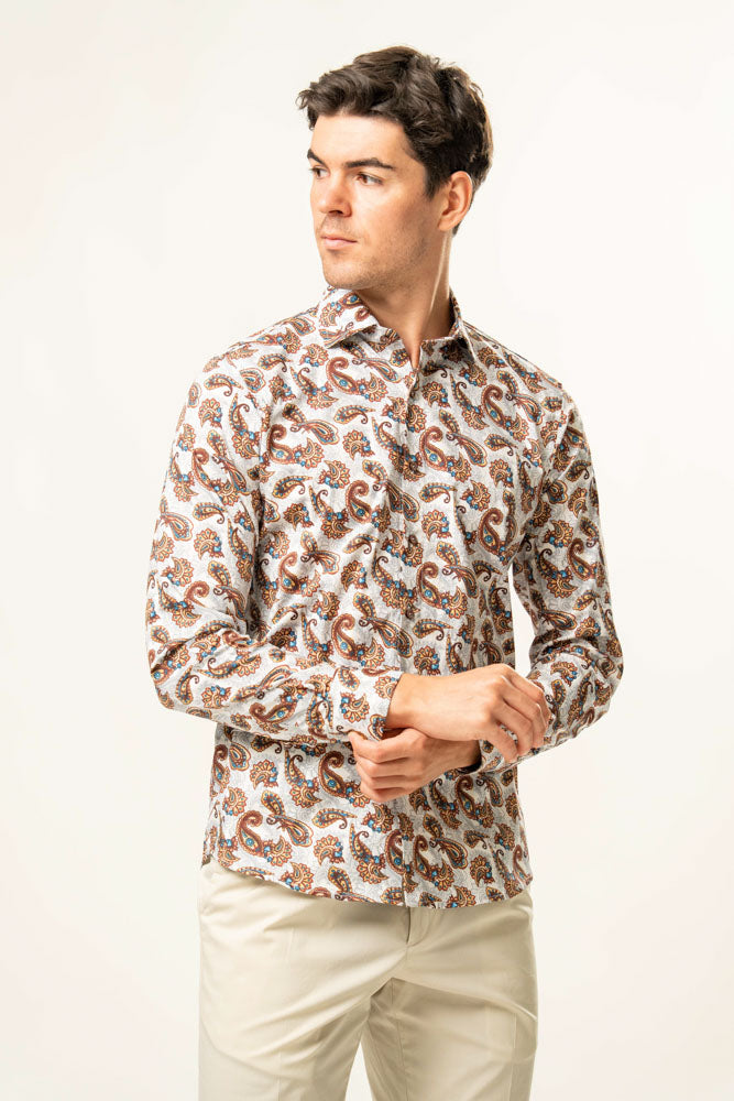 Camicia Fantasia 100% Cotone
