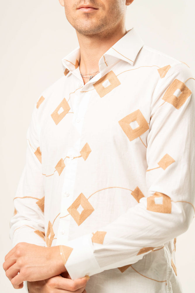 Camicia Ricamo