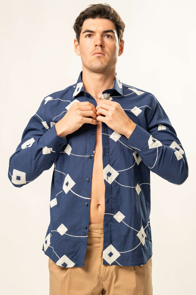 Camicia Ricamo