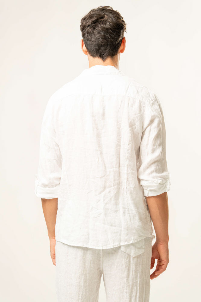 Camicia manica lunga 100% Lino