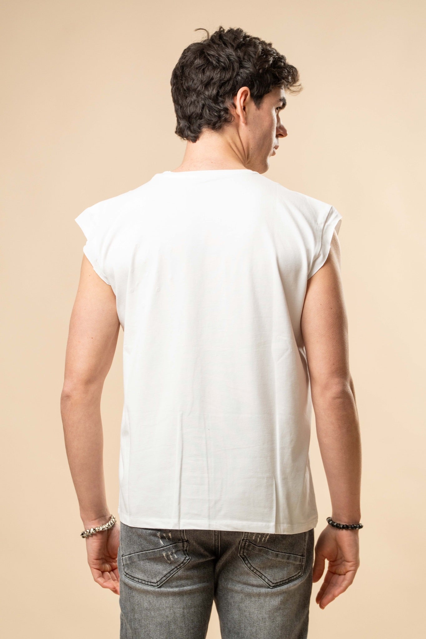 Tank Top uomo stampa grafica