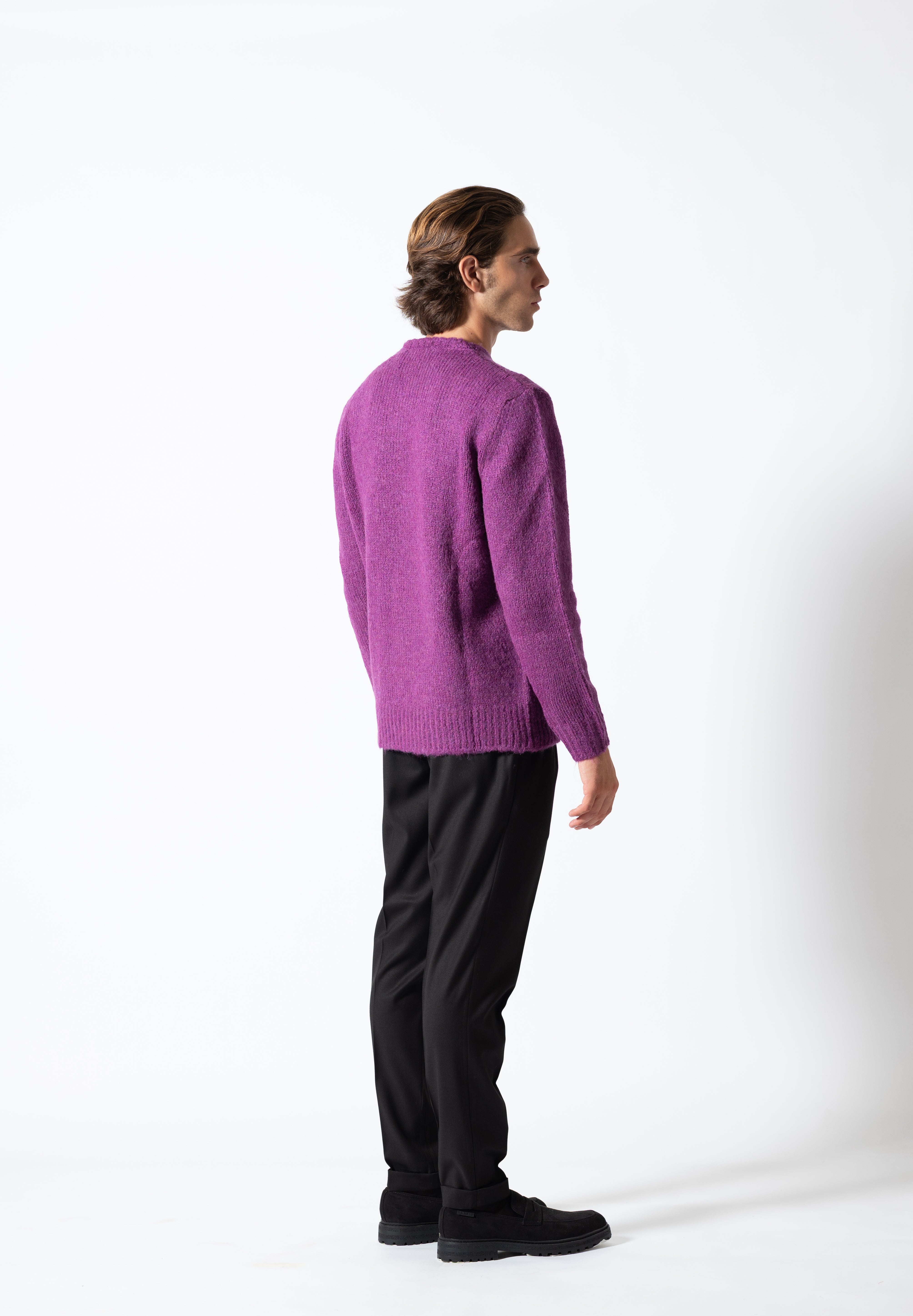 Maglione Viola Iconico – Karl Mommoo