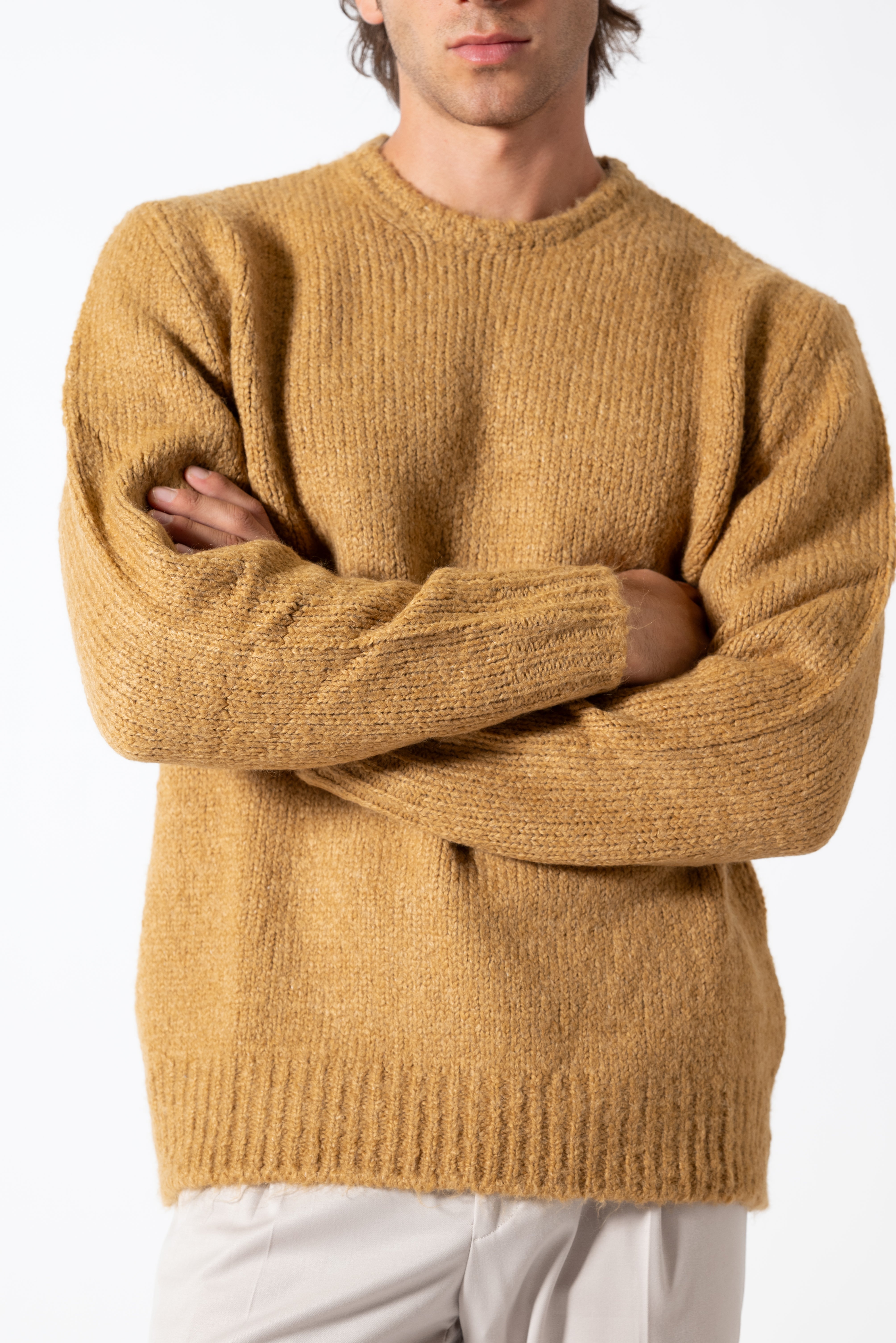 Maglione Senape Iconico – Karl Mommoo