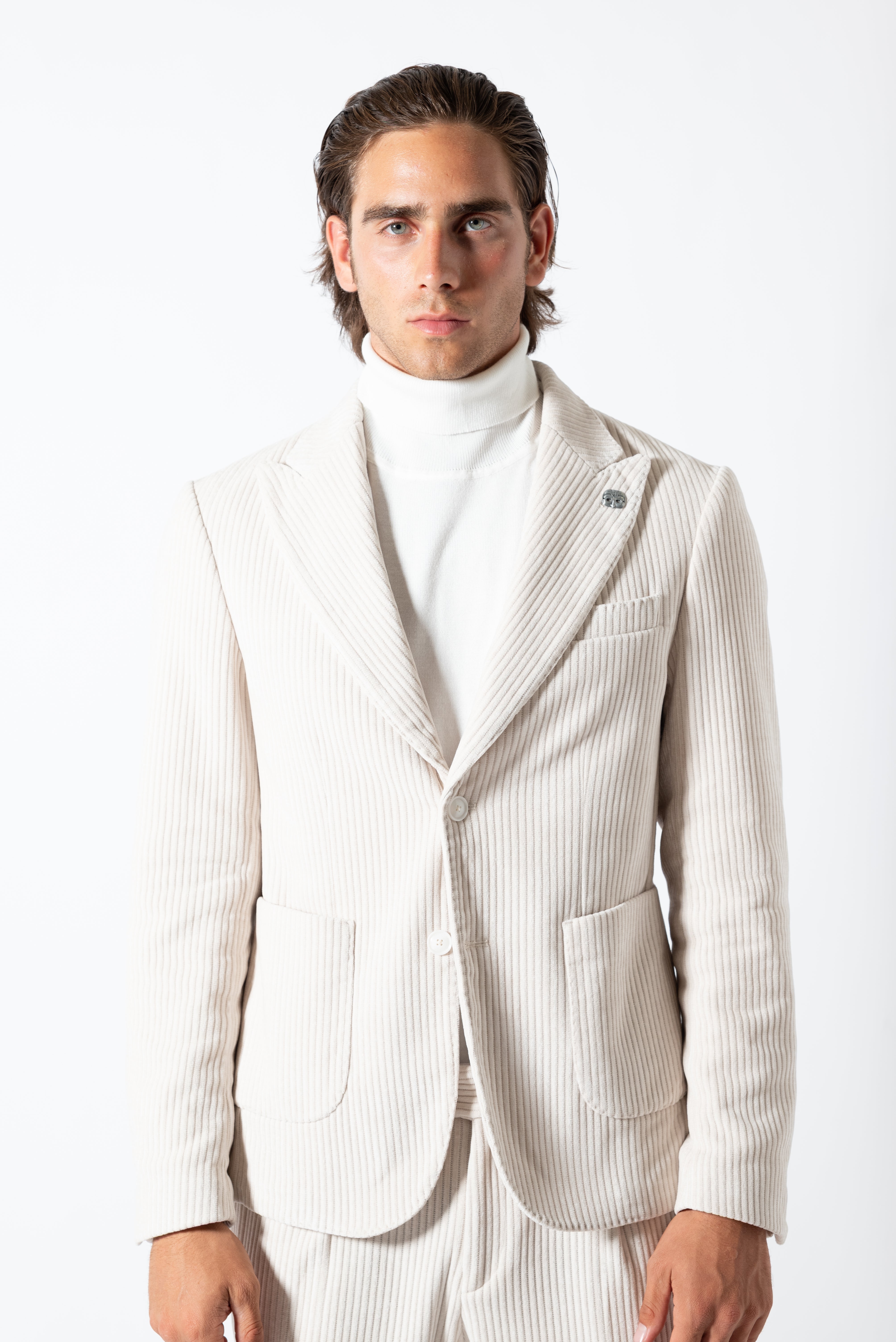 Abito in velluto BURRO – Karl Mommoo