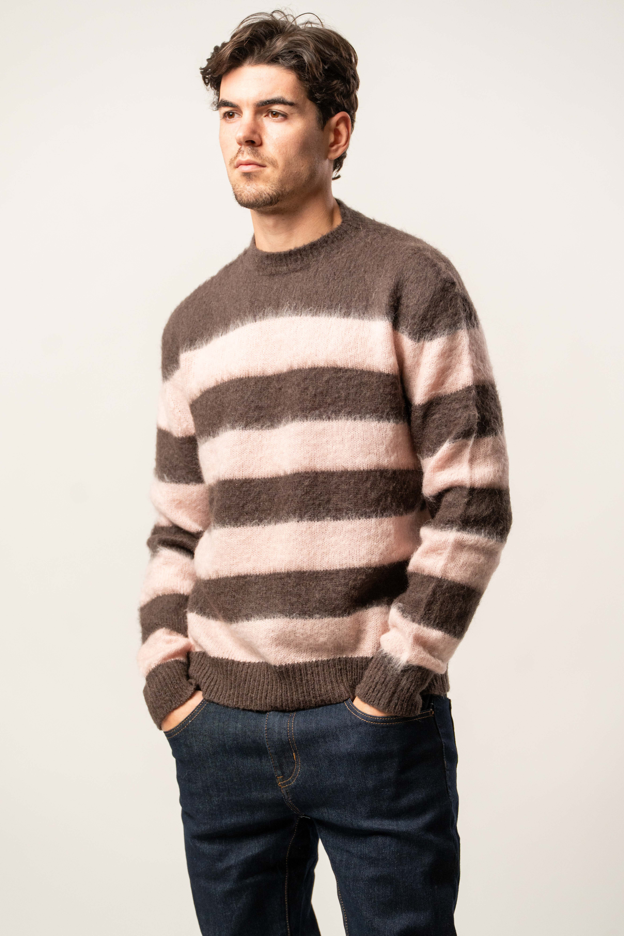 Maglia righe morbida