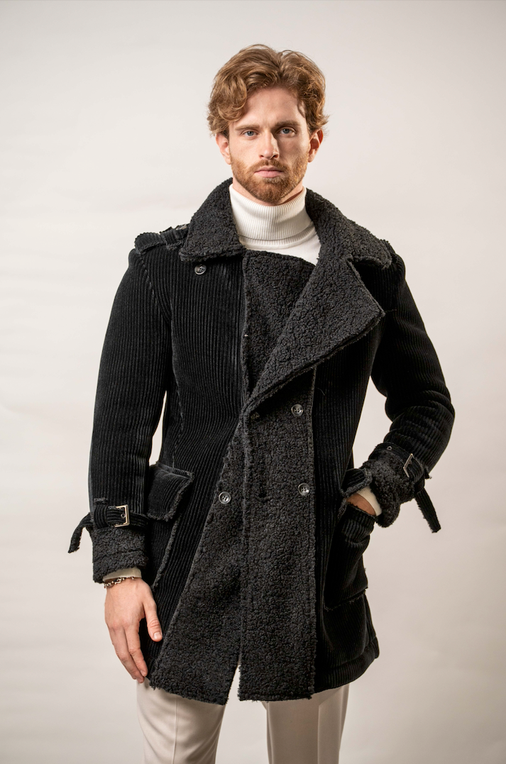 Cappotto Mix Velluto – Karl Mommoo