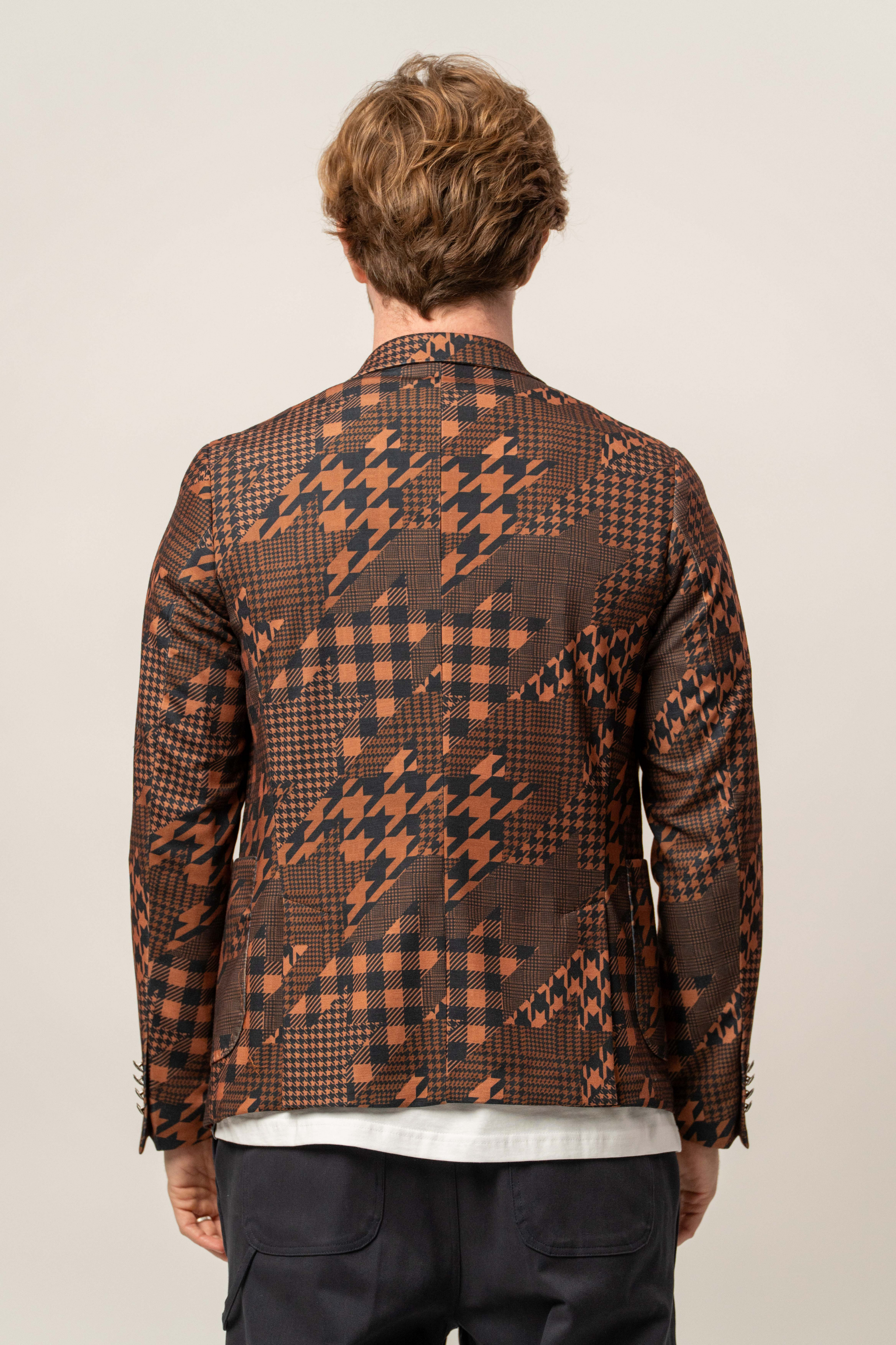 Giacca punto Milano fantasia – Karl Mommoo