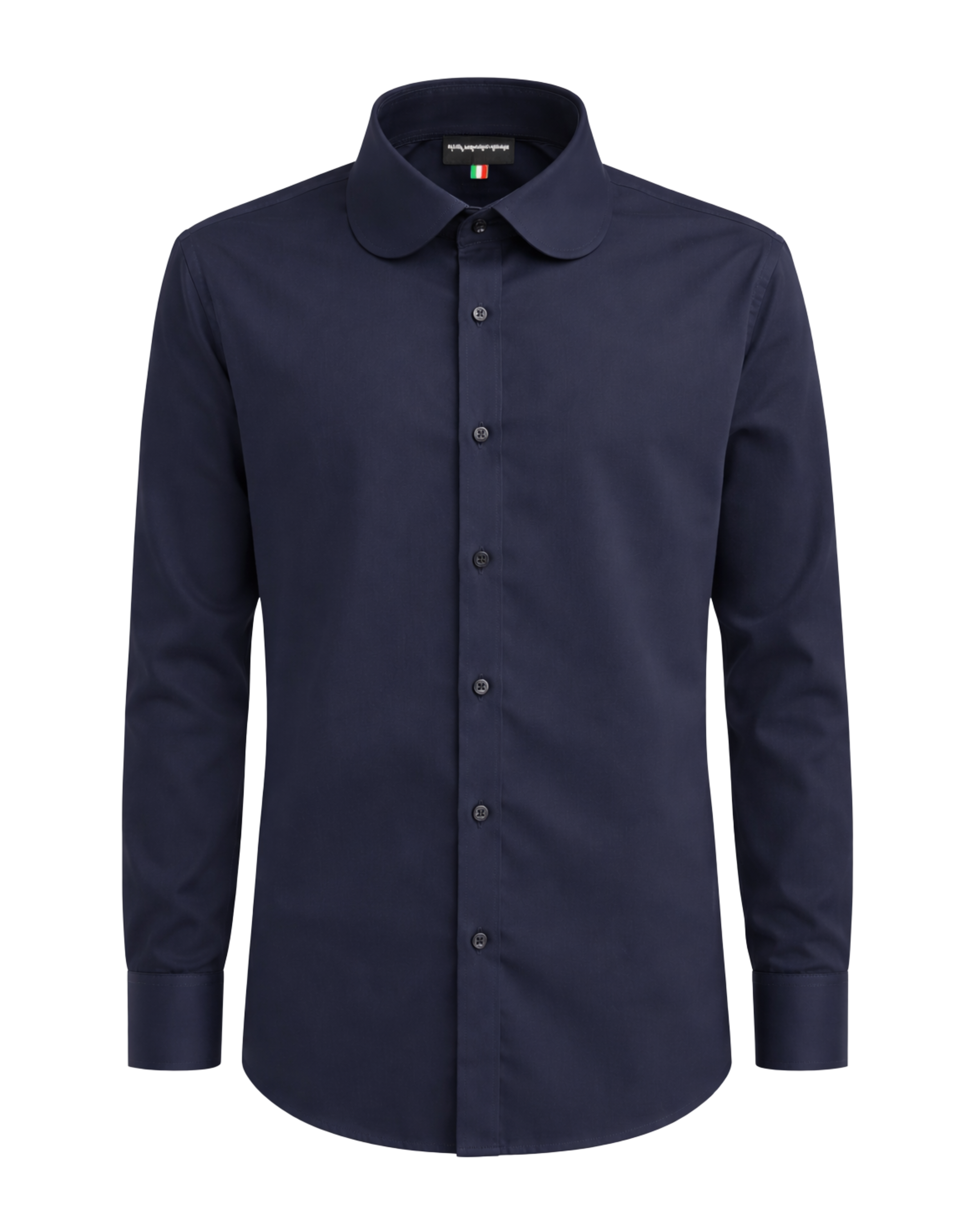 Camicia Uomo Collo Rotondo