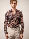 Camicia effetto marmo - Karl Mommoo