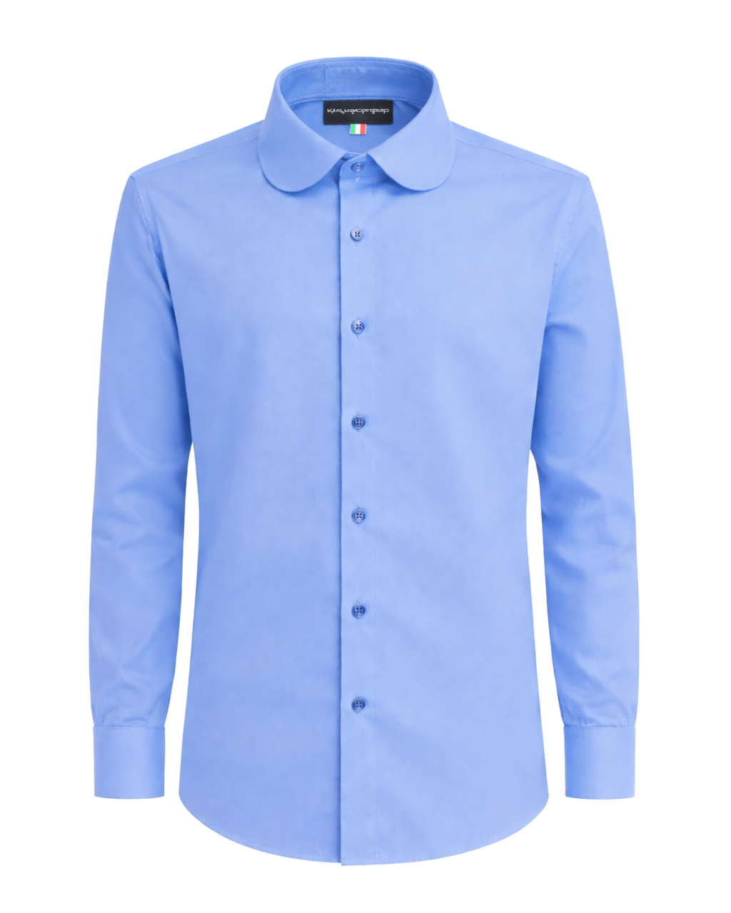 Camicia Uomo Collo Rotondo