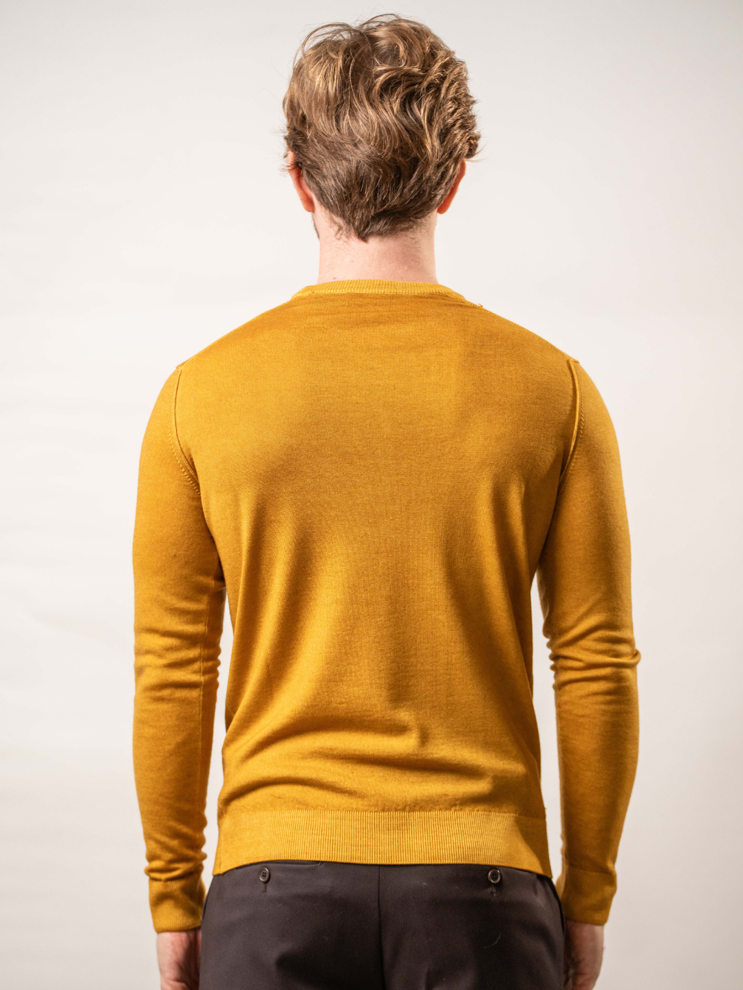 Maglia girocollo in 100% lana merino – Karl Mommoo