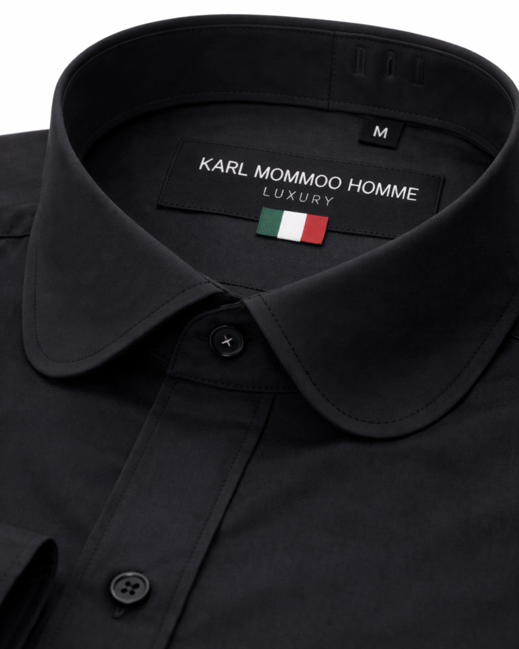 Camicia Uomo Collo Rotondo