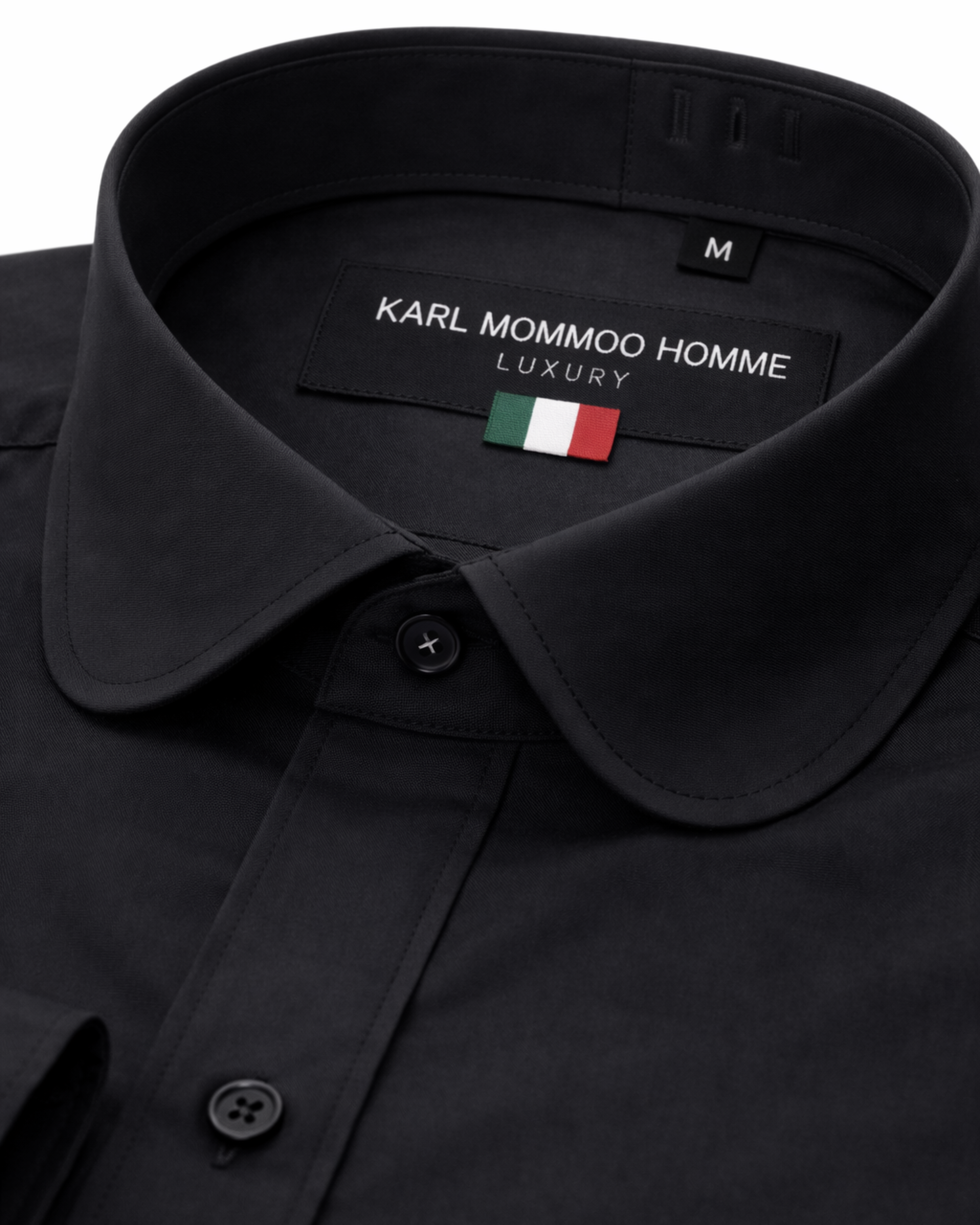 Camicia Uomo Collo Rotondo