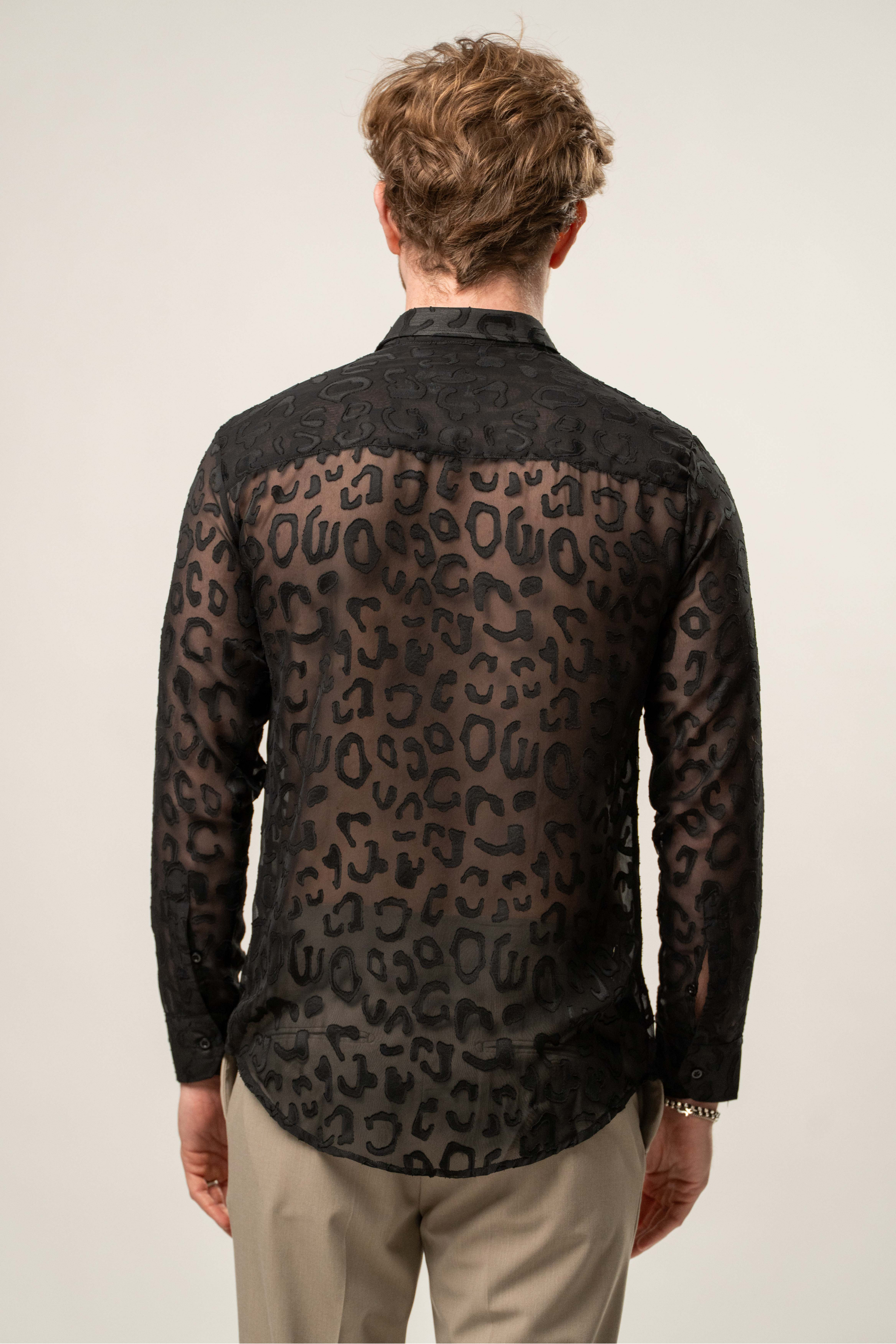 Camicia con Lavorazione Trasparente