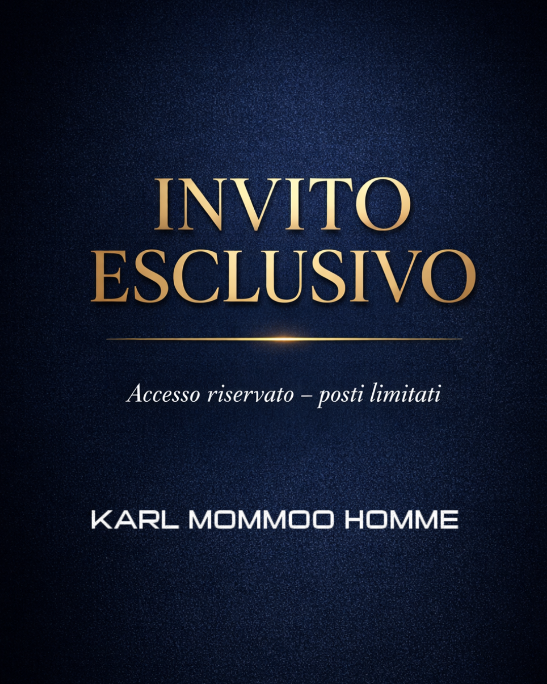 Pass esclusivo "GRATUITO"