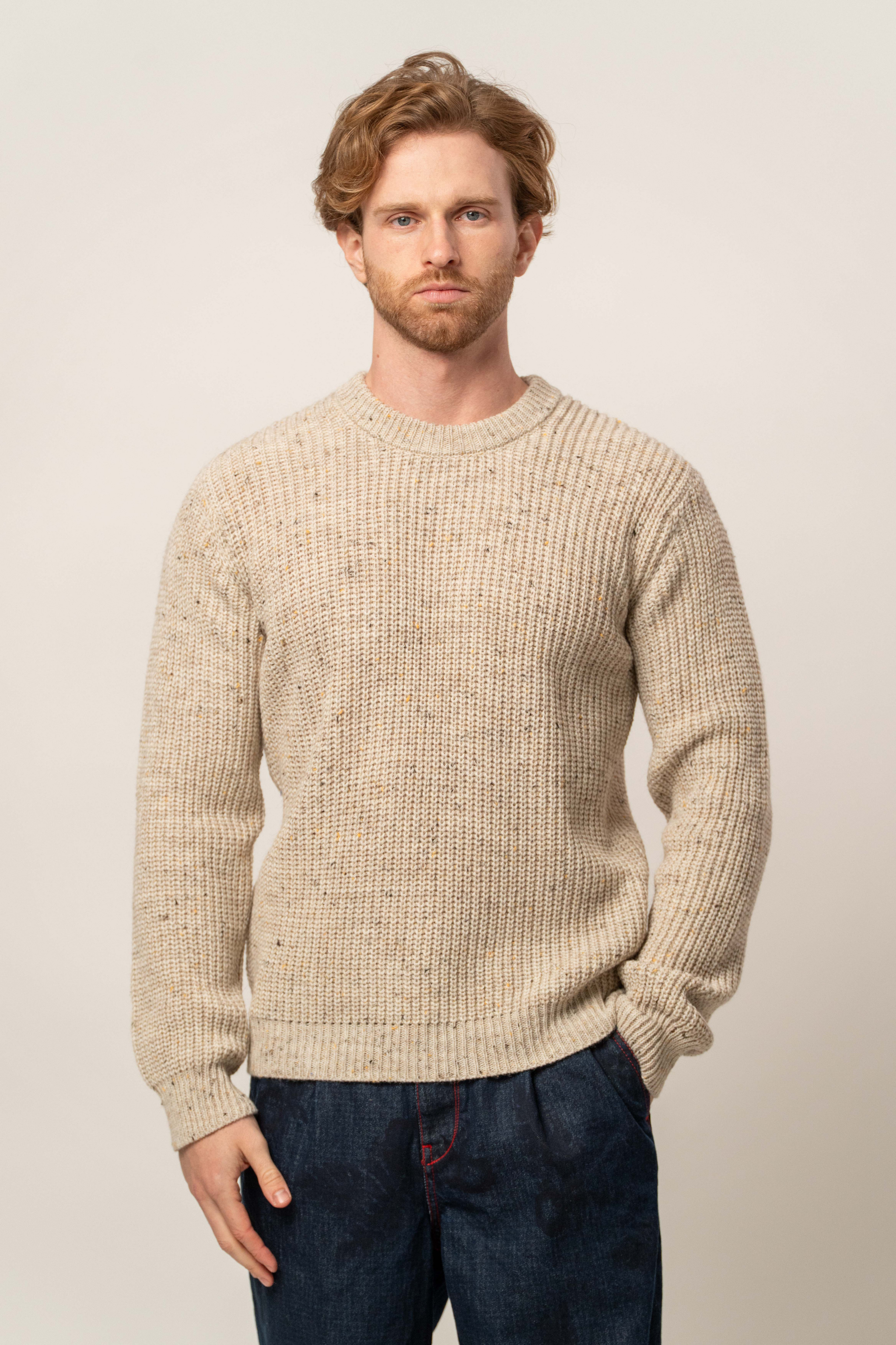 Maglia in filo bottonato – Karl Mommoo