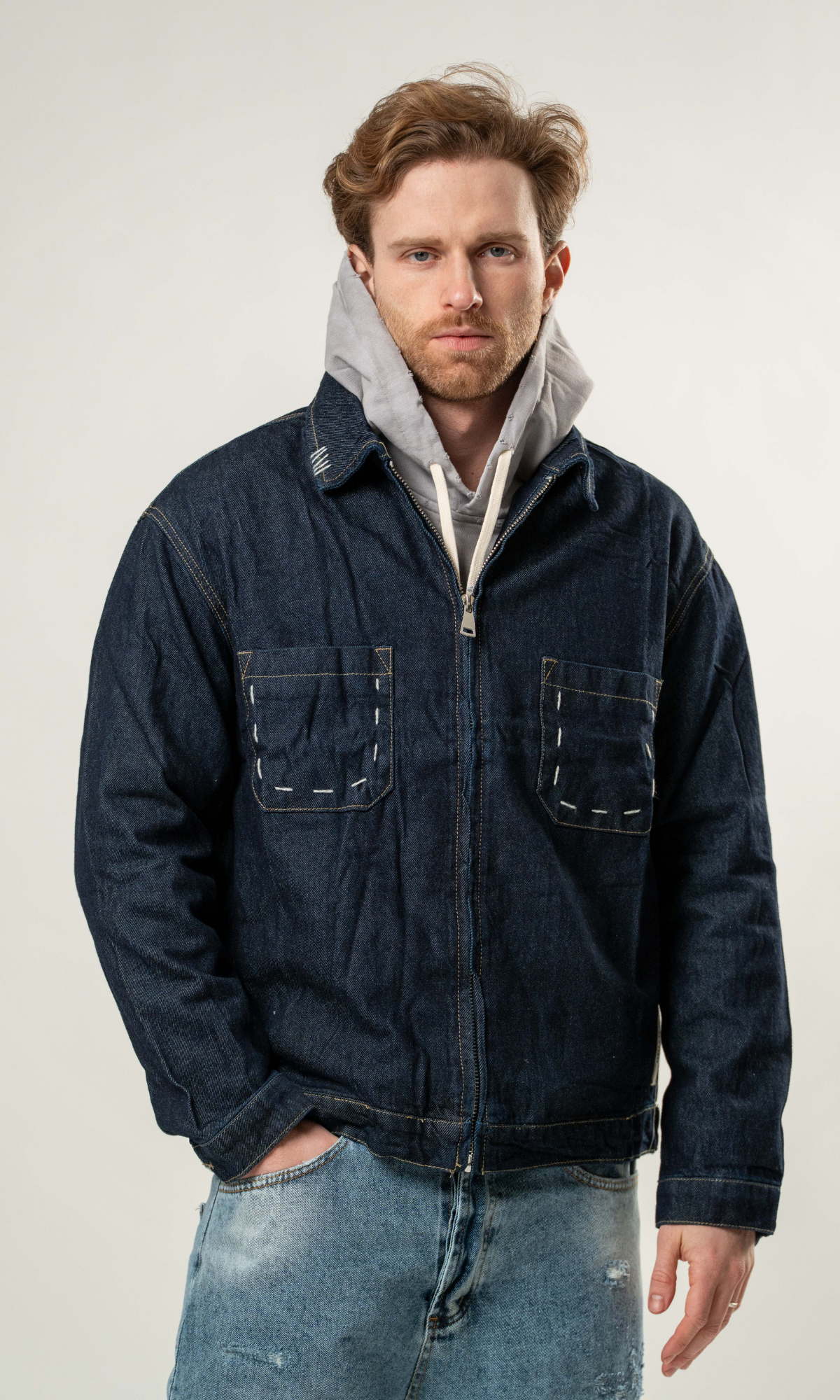 Giubbino jeans cropped - ADM revolution