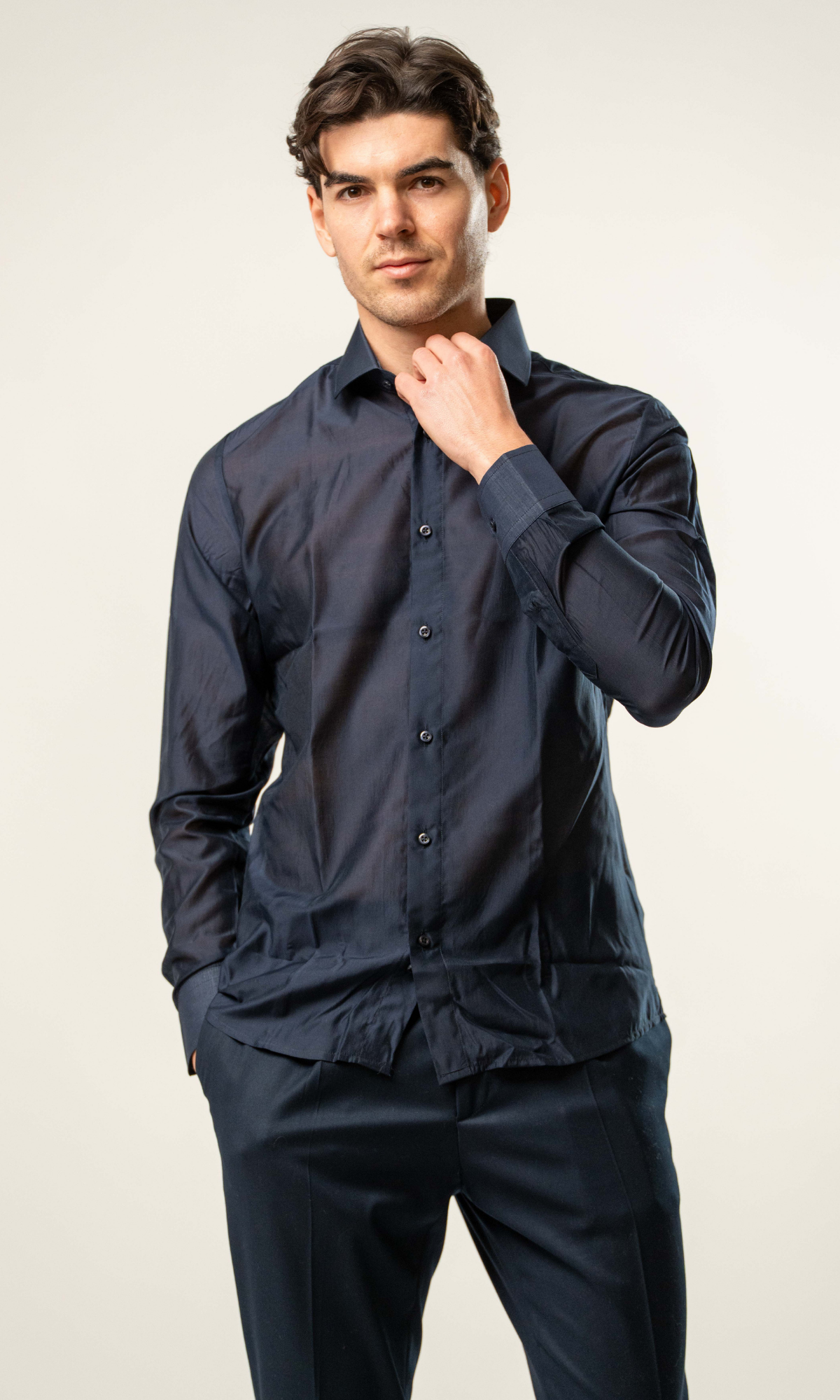 Camicia semitrasparente - Karl mommoo