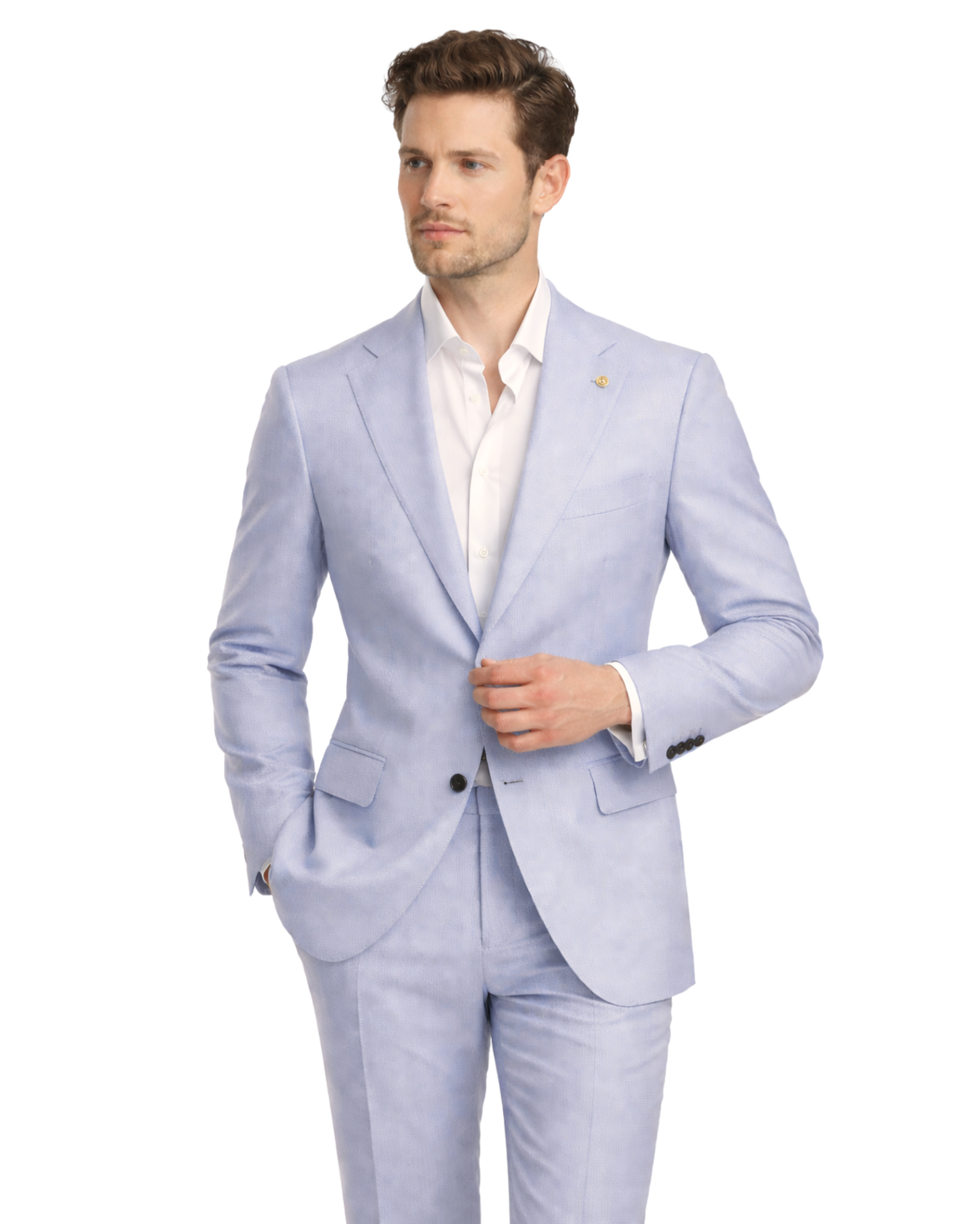 Abito Uomo Fresco Lana  – 100% Wool, Eleganza Estiva