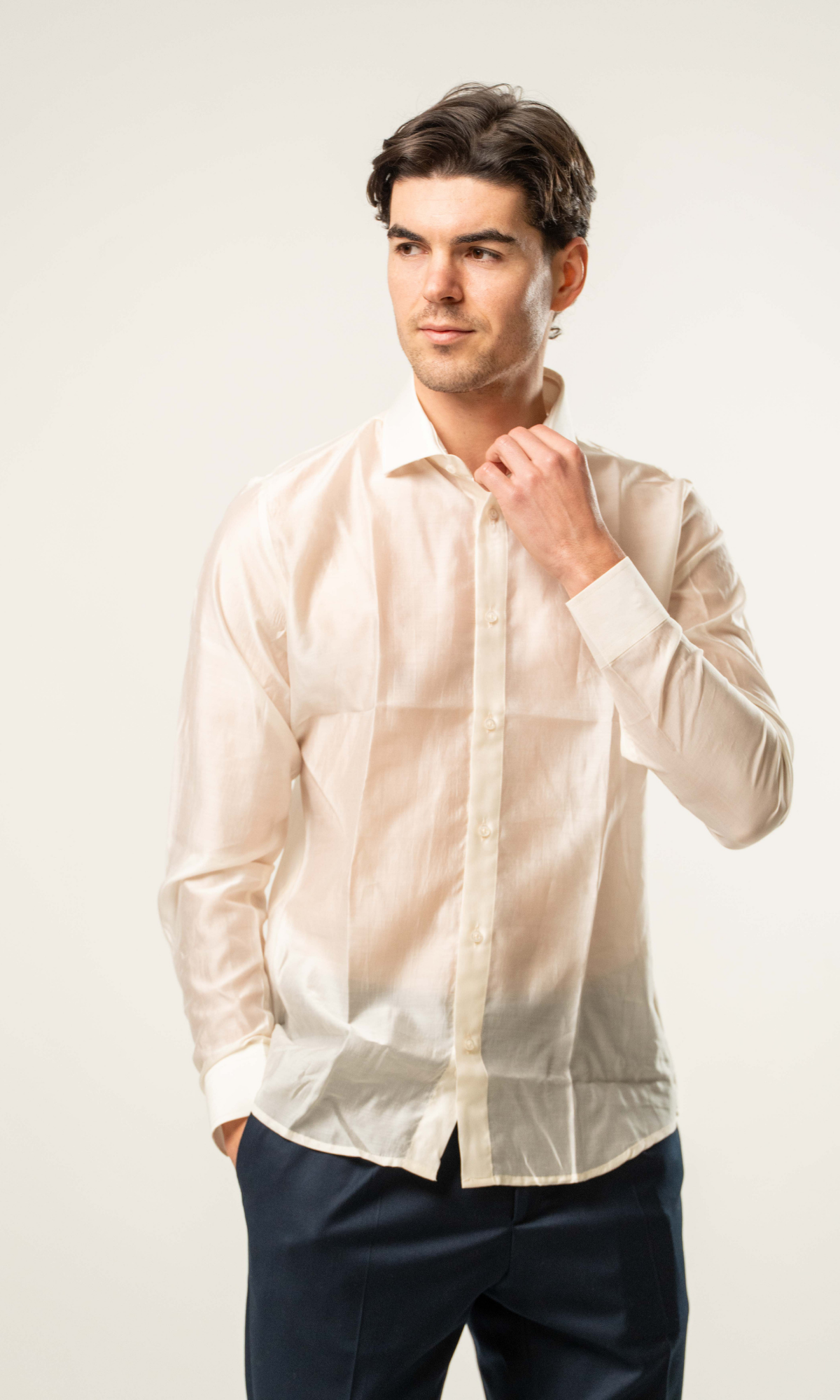 Camicia semitrasparente - Karl mommoo