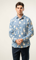 Camicia ricamo - Karl mommoo