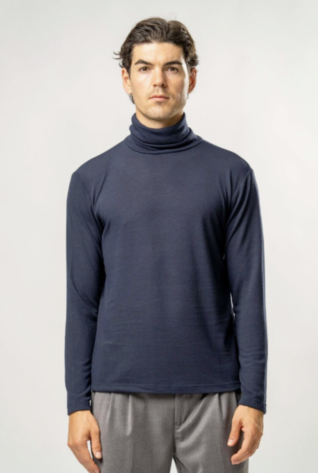 Maglia Dolcevita Uomo – BLU
