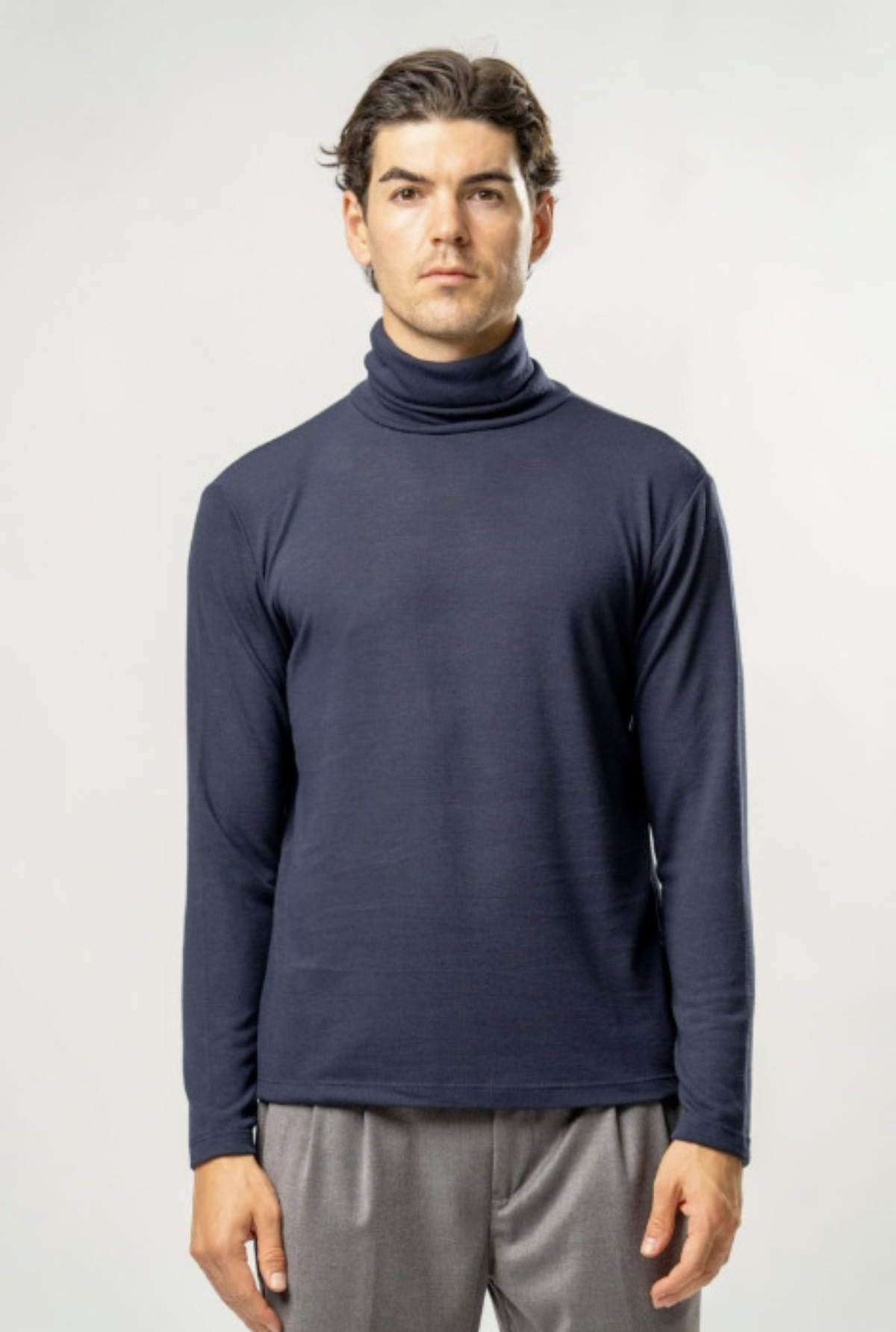 Maglia Dolcevita Uomo – BLU