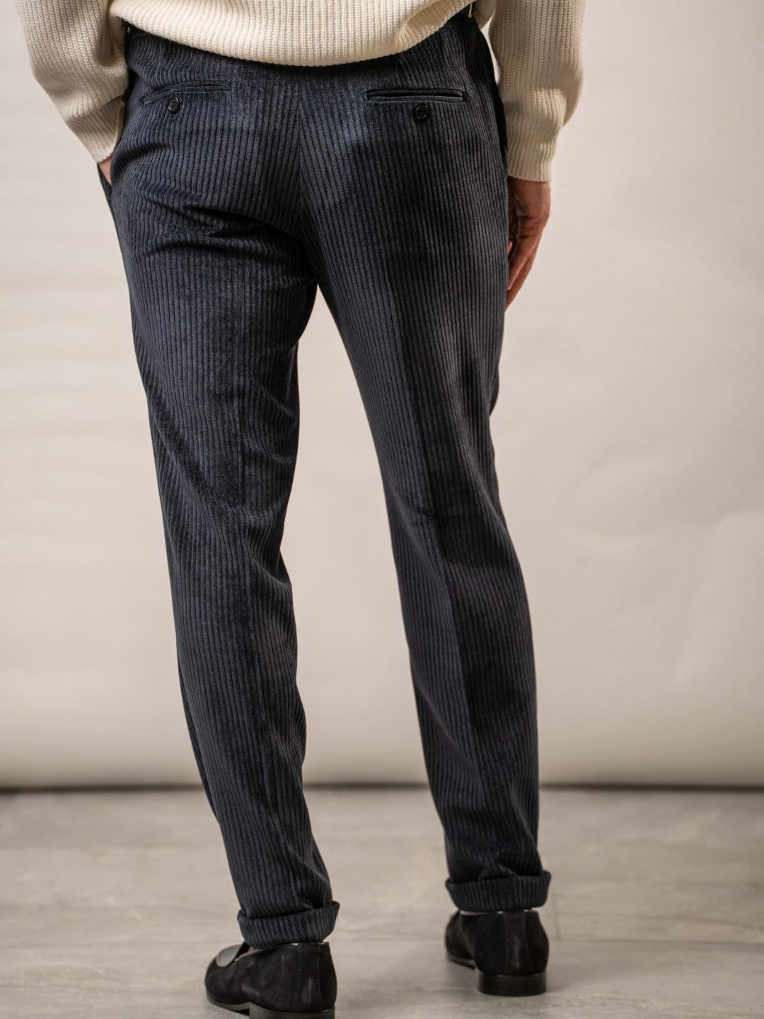 Pantalone velluto rocciatore con pence - Karl Mommoo