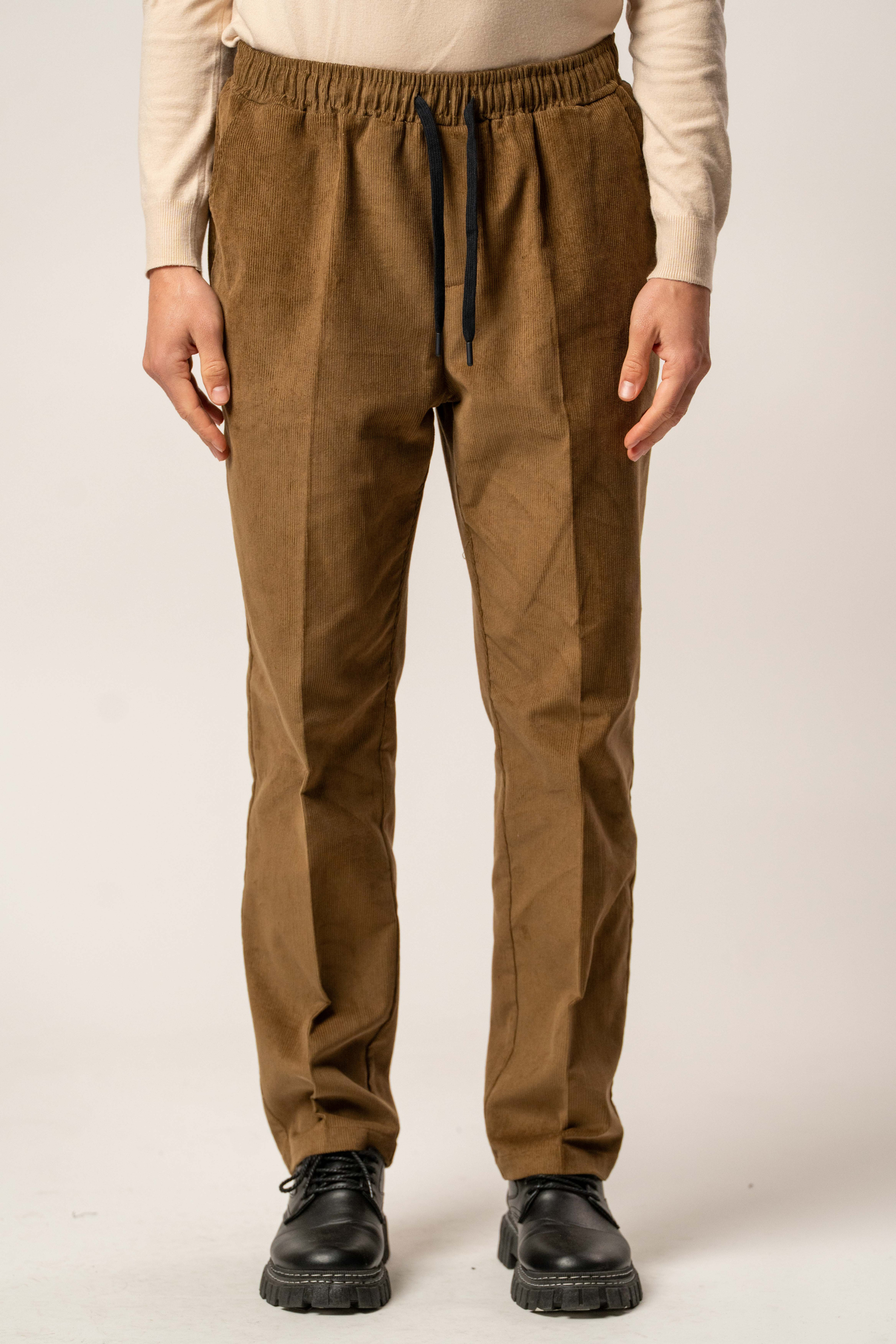 Pantalone Lose Fit con laccio