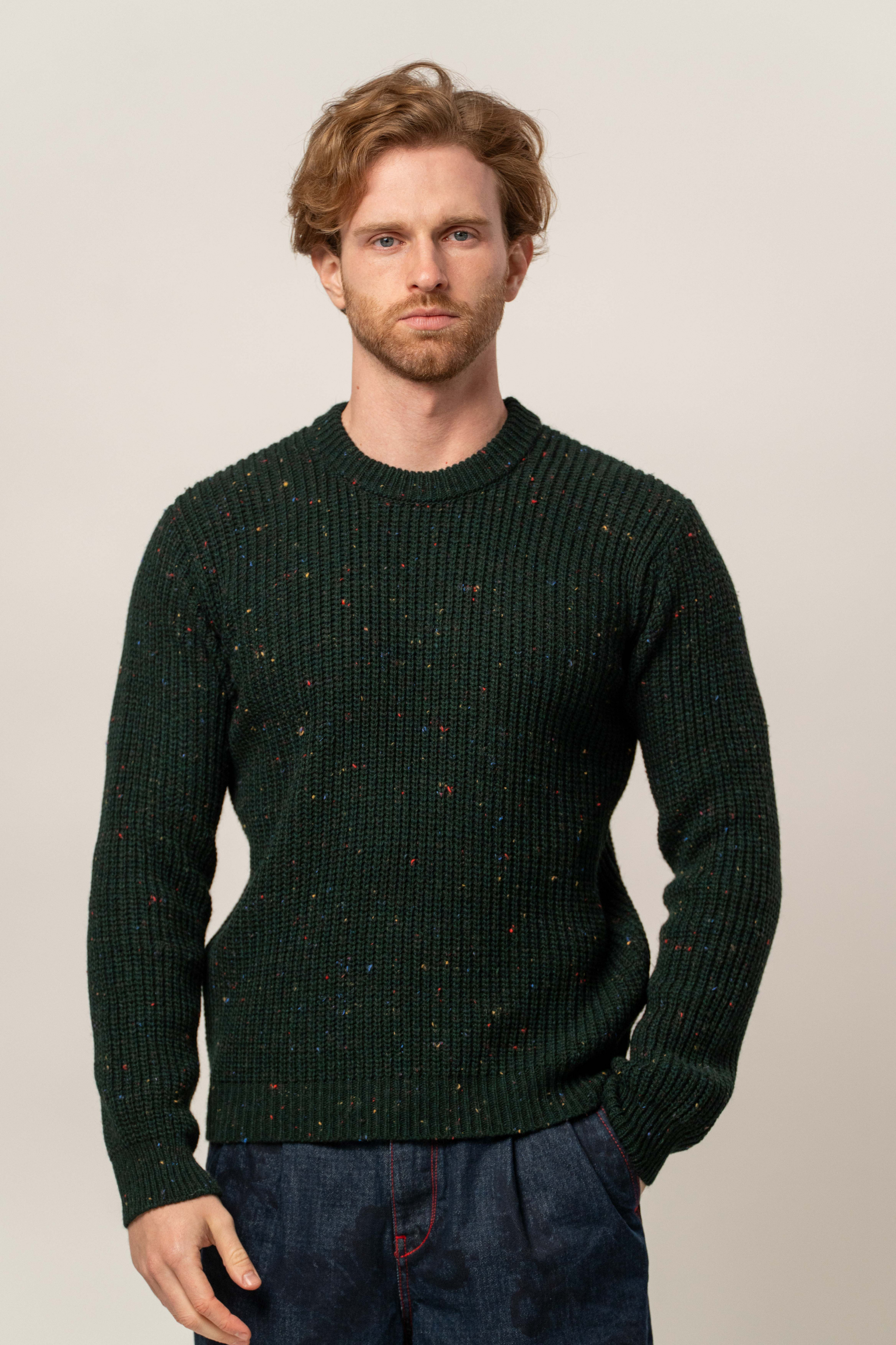 Maglia in filo bottonato – Karl Mommoo