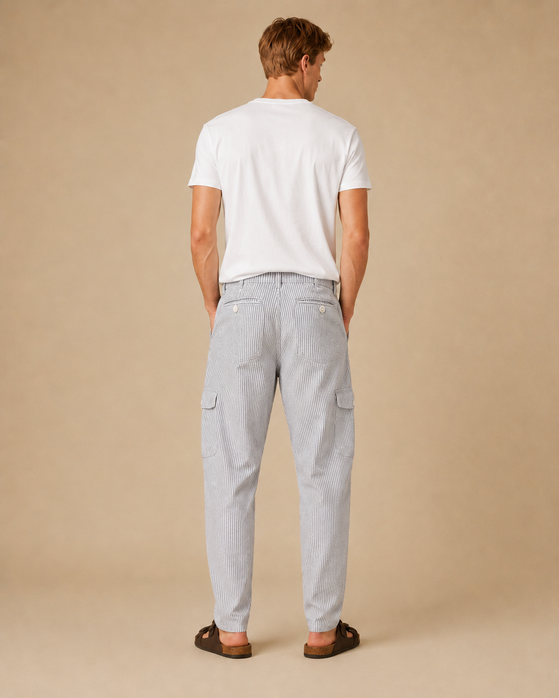 Pantalone tascone e cintura