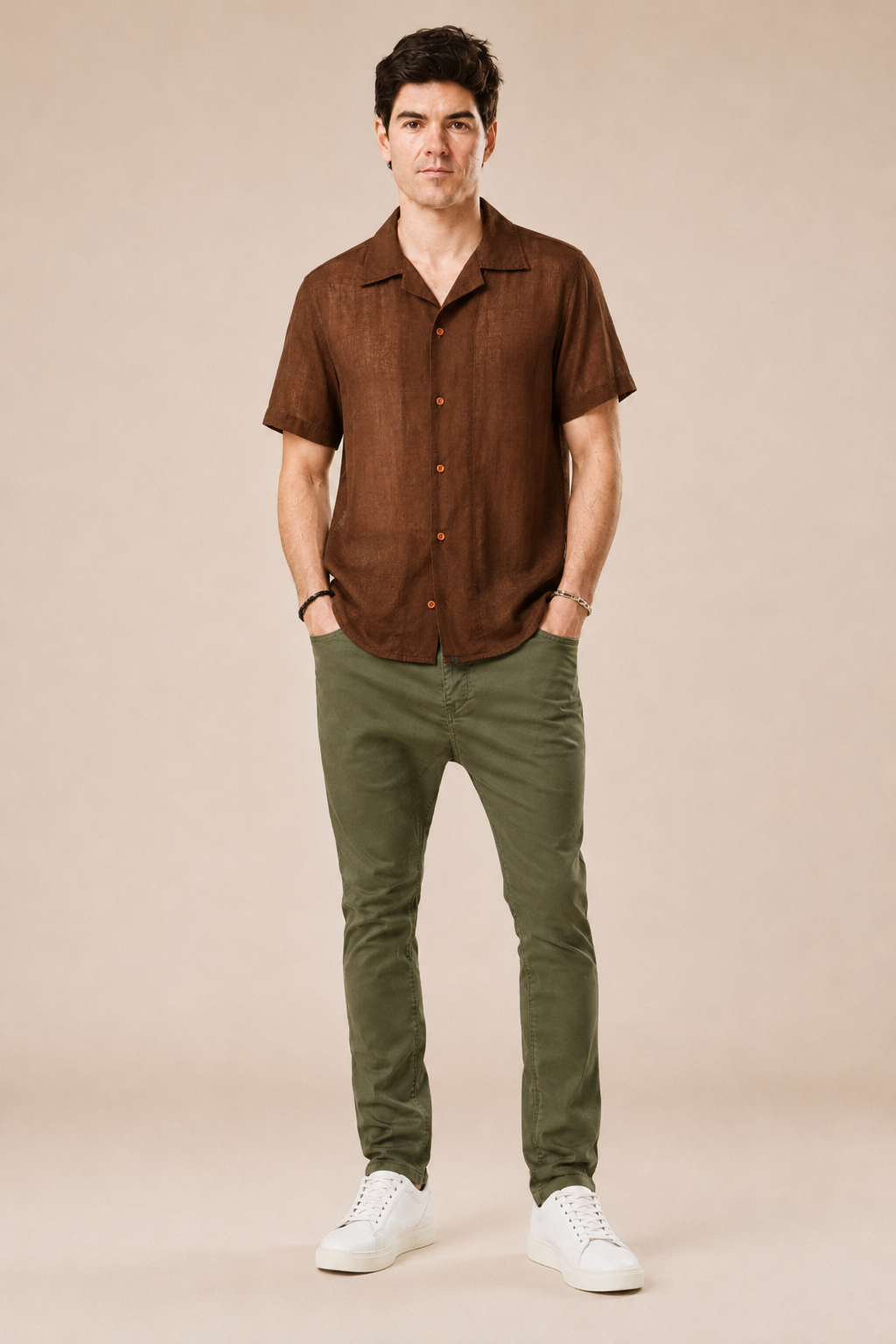 Camicia Bowling 100% Cotone