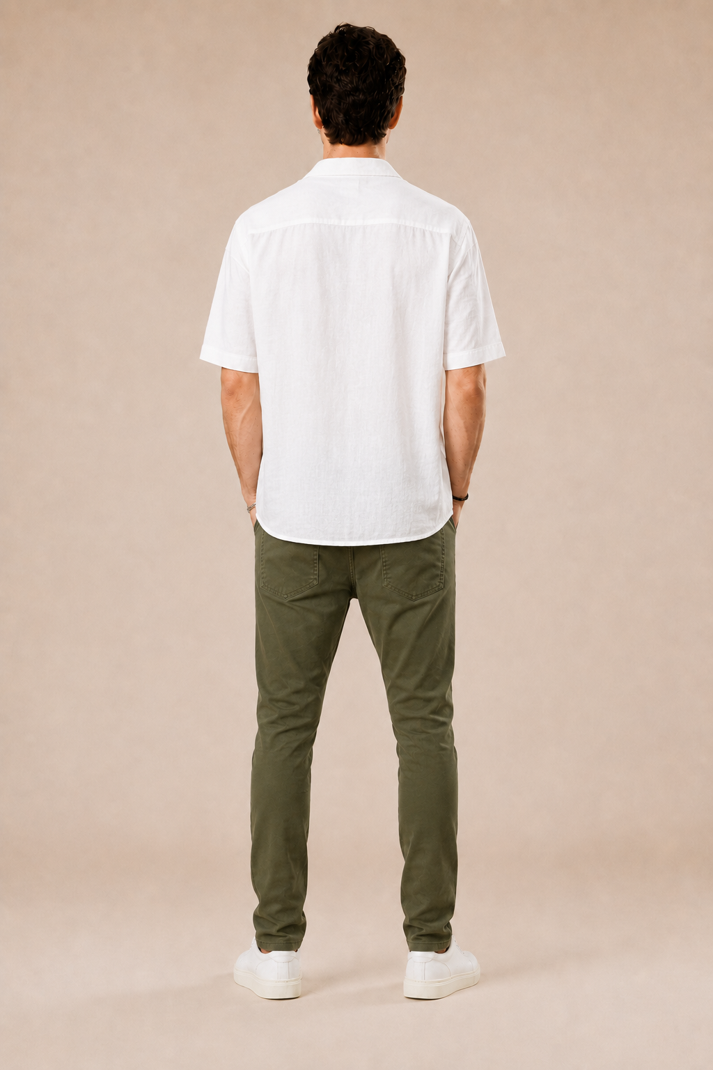 Camicia bowling 100% cotone